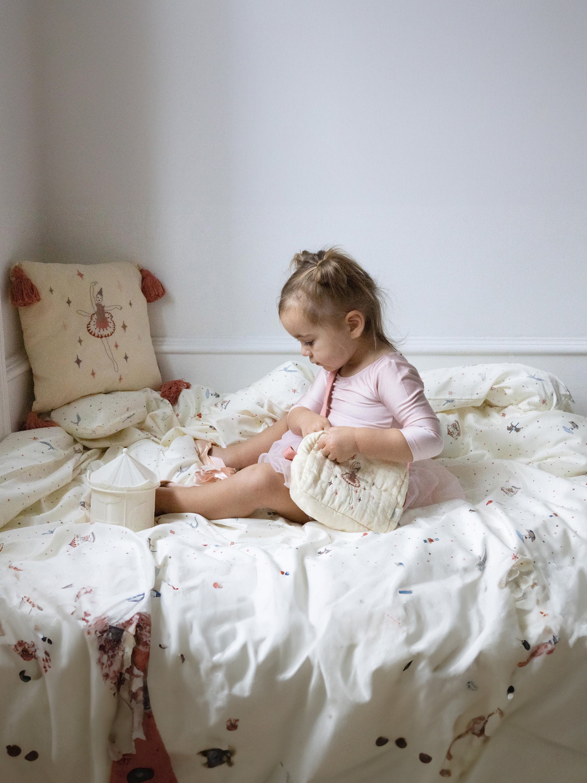 Lampe pour enfant Vincent - Blanc, beige clair