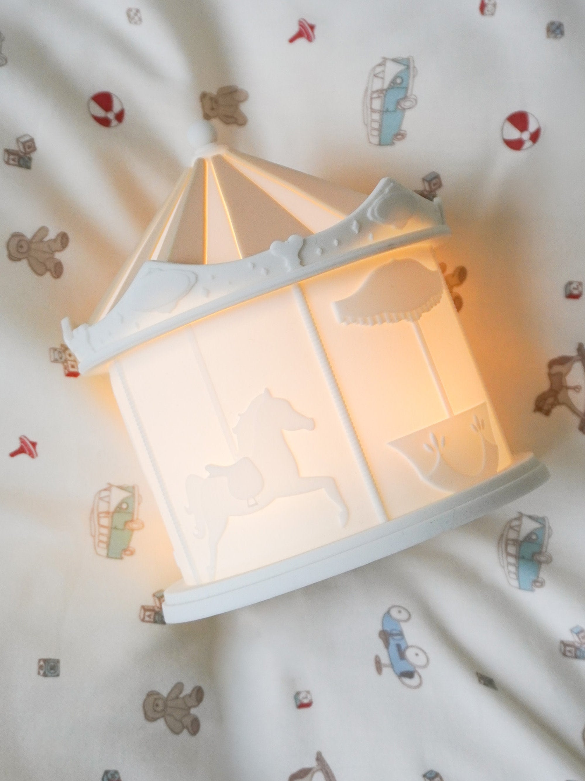 Lampe pour enfant Vincent - Blanc, beige clair
