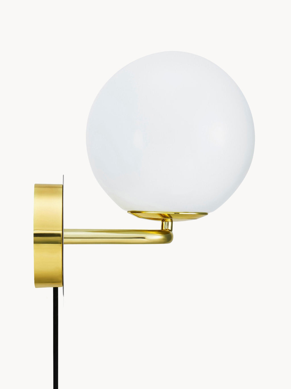 Applique Rainer - Blanc, doré