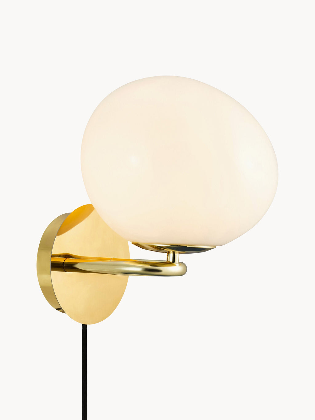 Applique Rainer - Blanc, doré