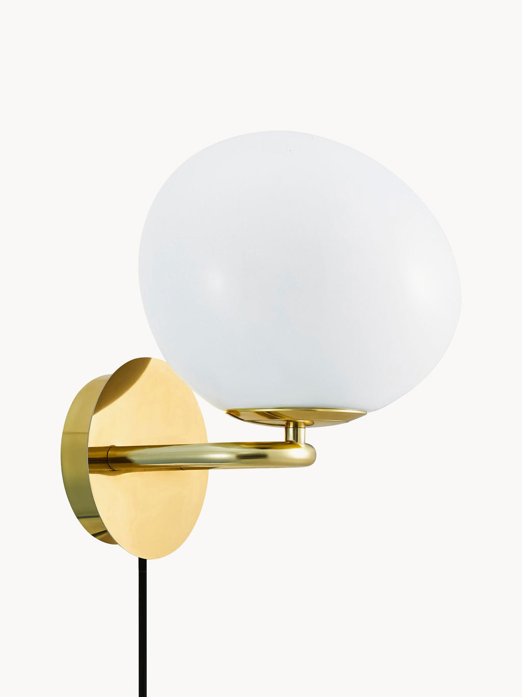 Applique Rainer - Blanc, doré