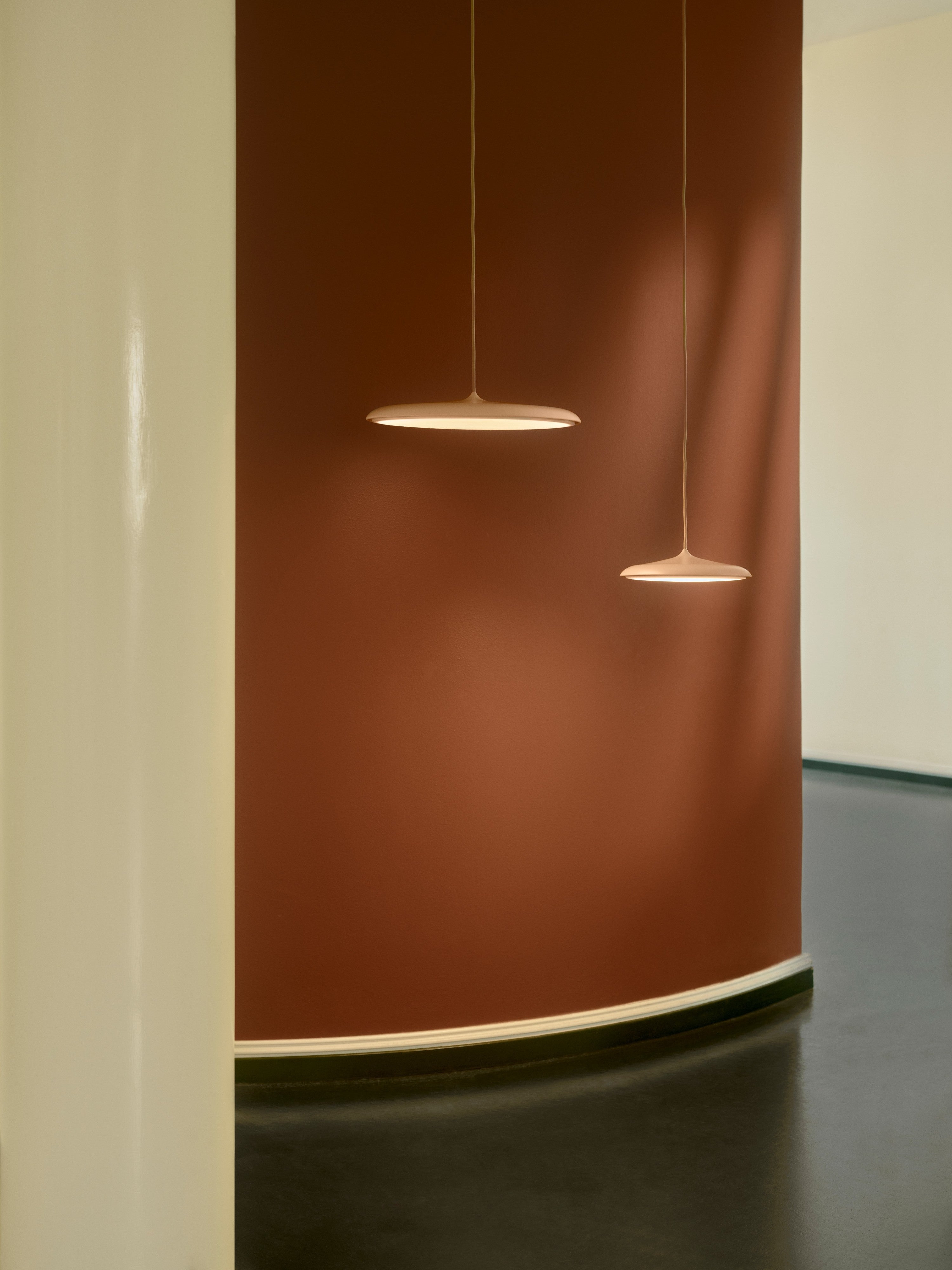 Suspension LED Boel - Rose pâle