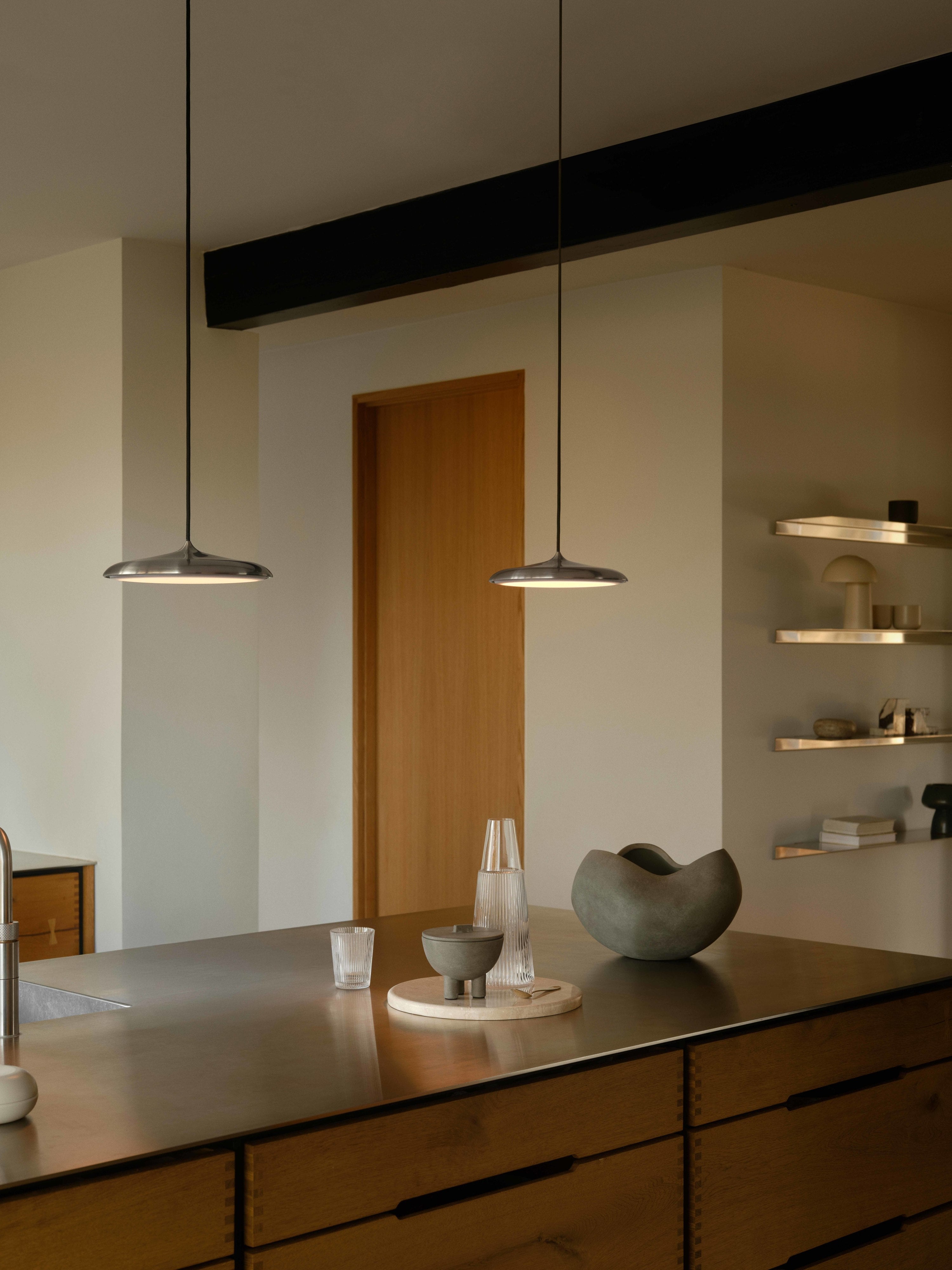 Suspension LED Boel - Argenté