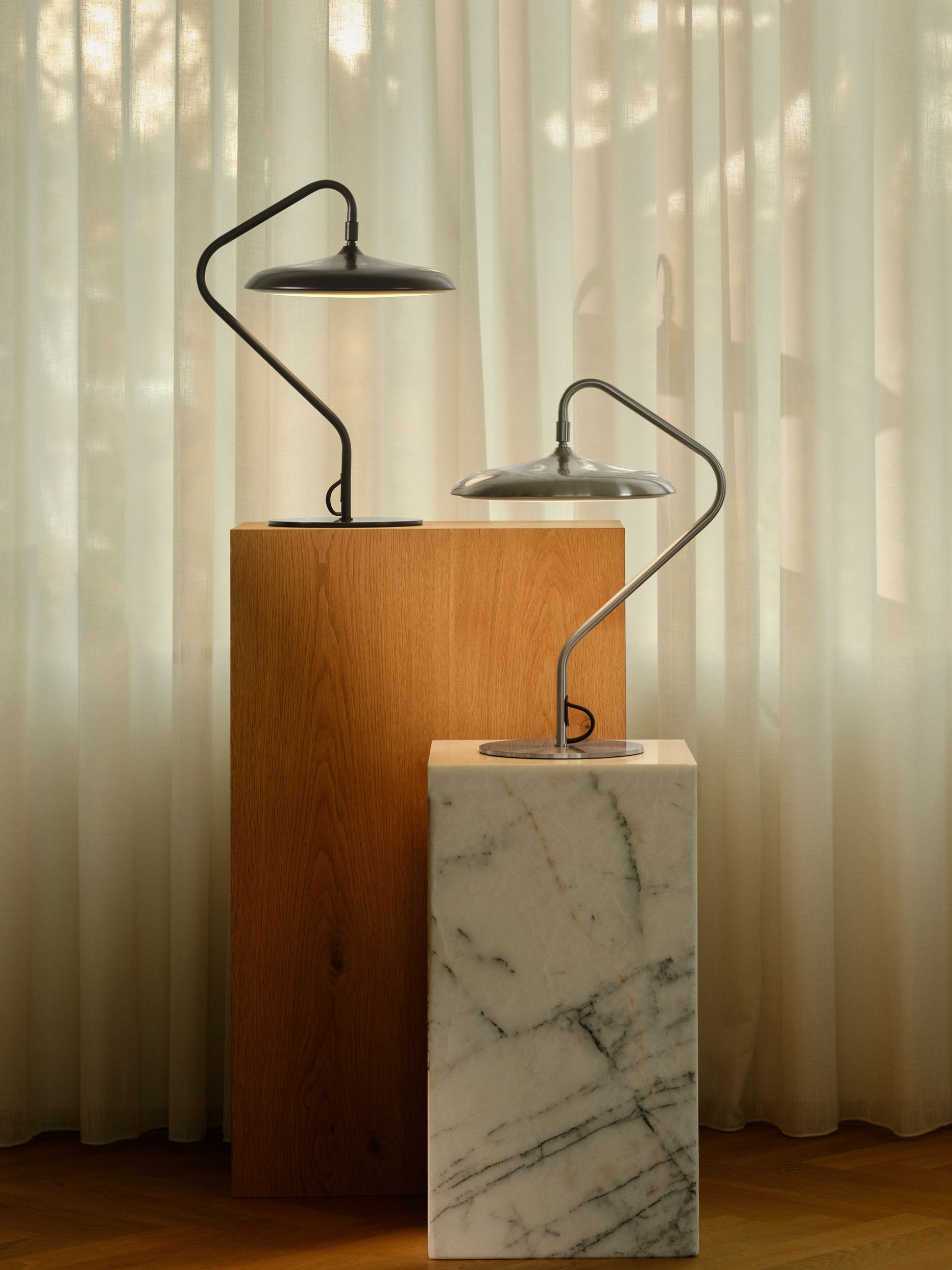 Lampe à poser Boel - Argenté