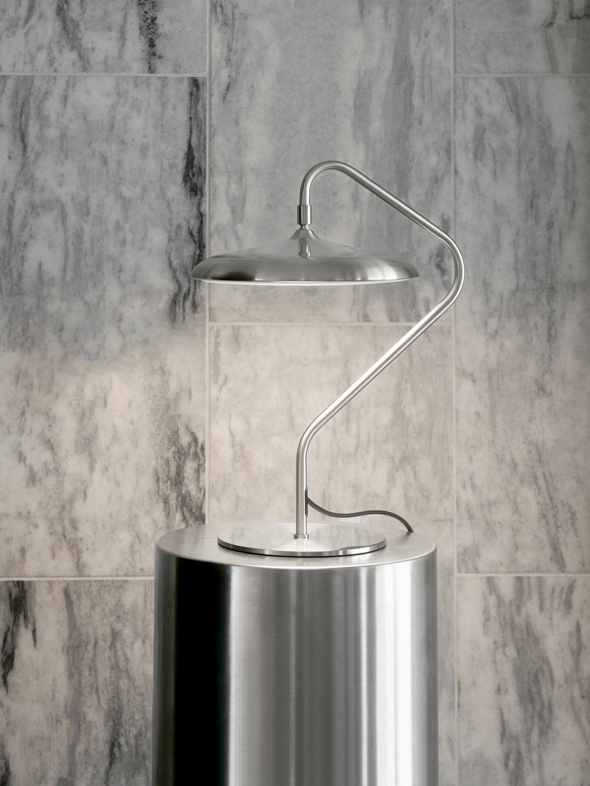 Lampe à poser Boel - Argenté