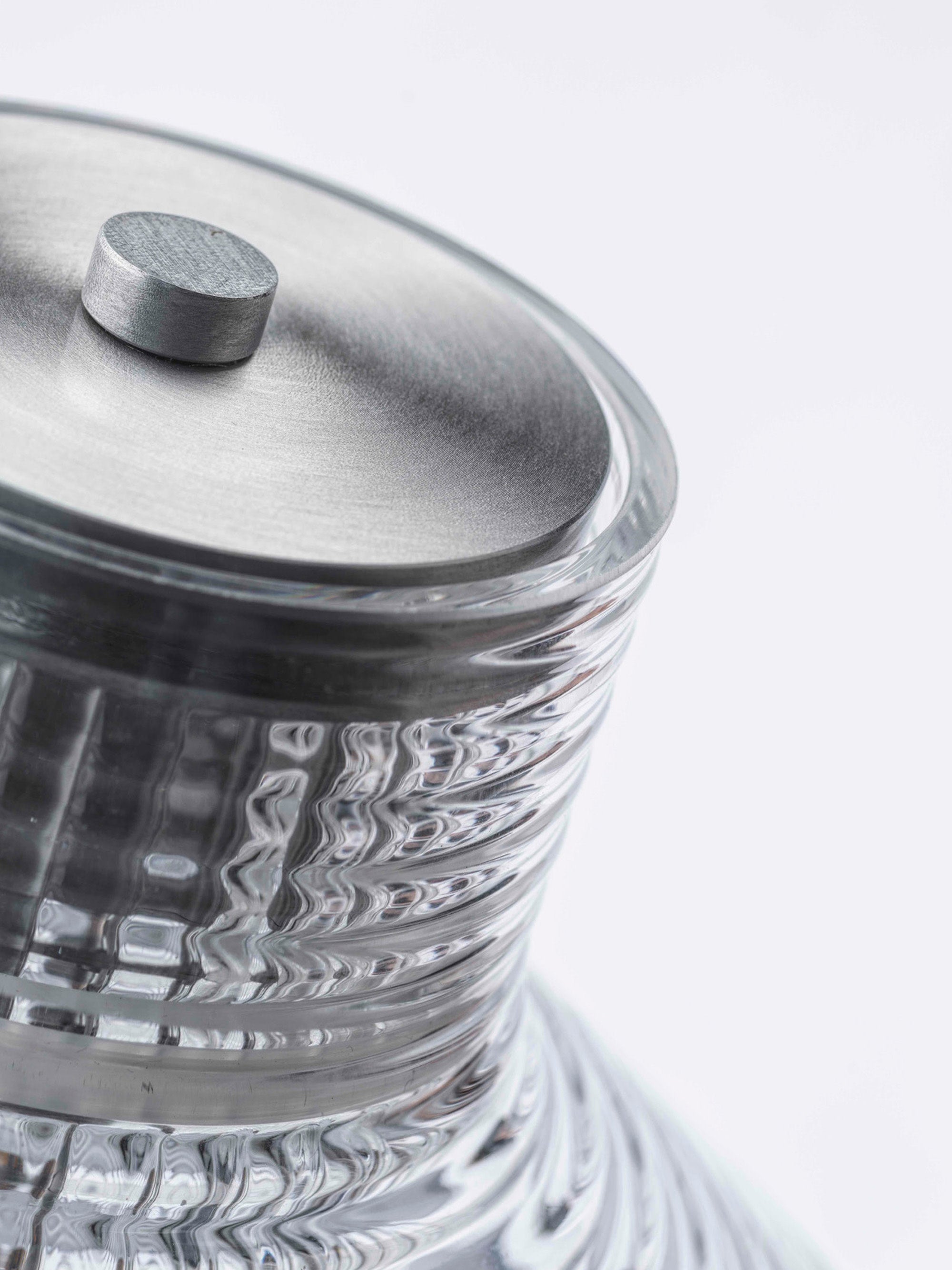 Lampe à poser Gauk, intensité ajustable - Argenté