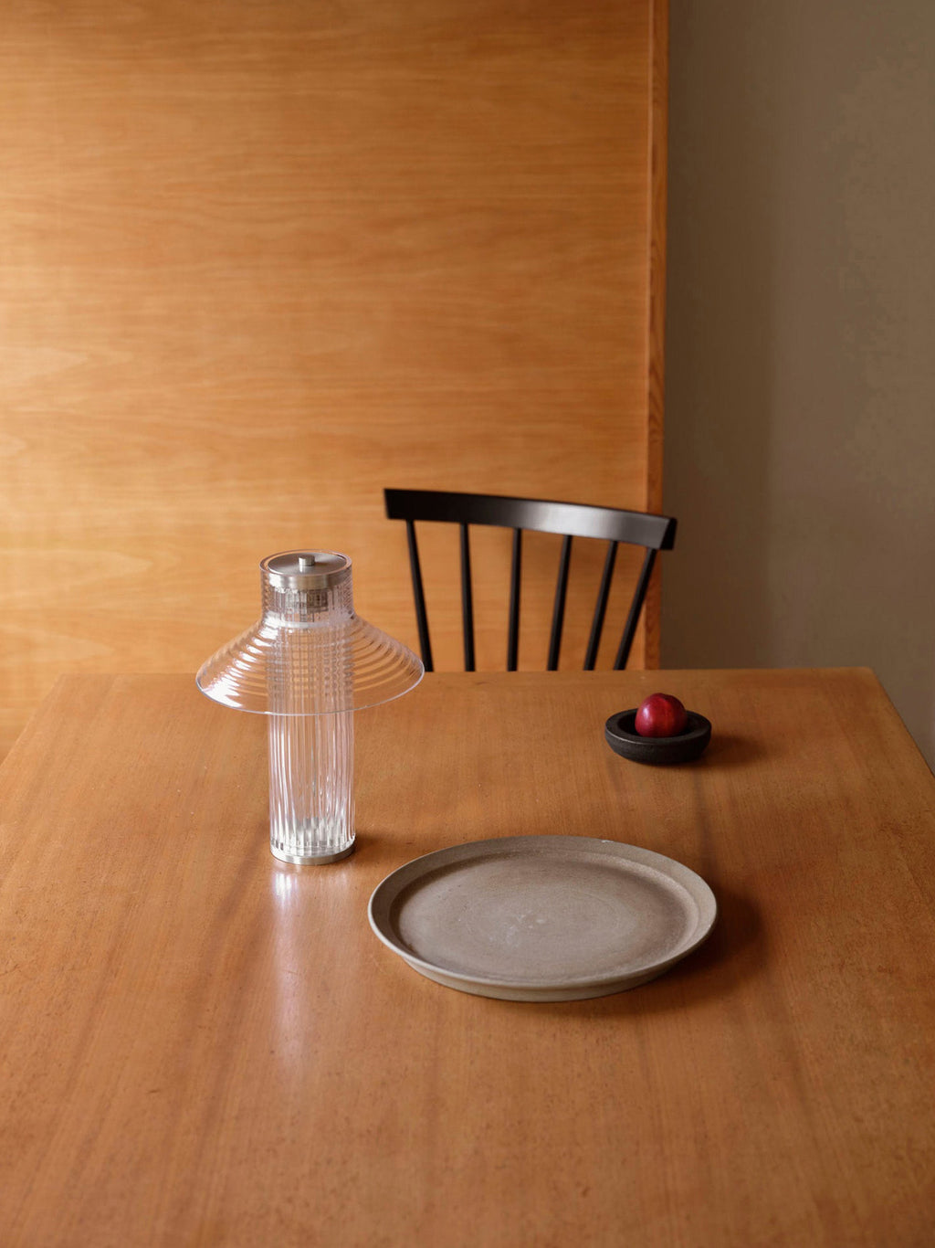 Lampe à poser Gauk, intensité ajustable - Argenté