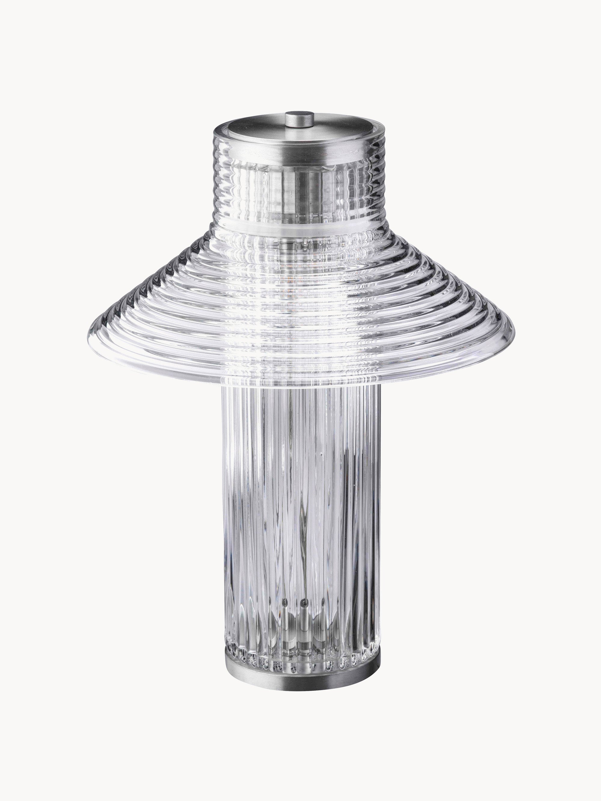 Lampe à poser Gauk, intensité ajustable - Argenté
