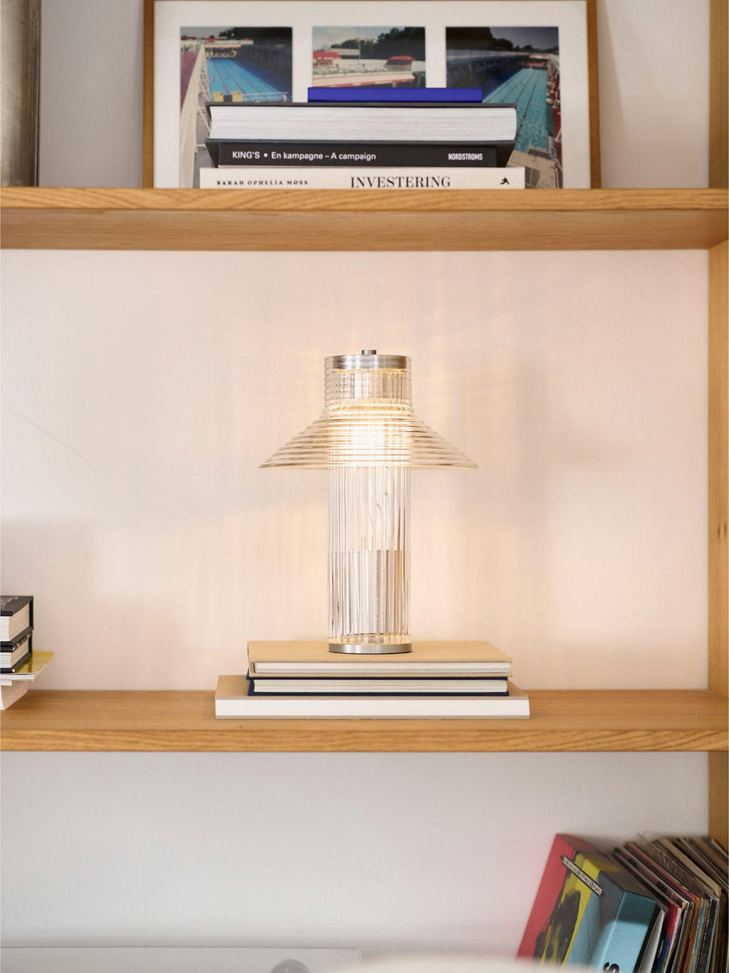 Lampe à poser Gauk, intensité ajustable - Argenté