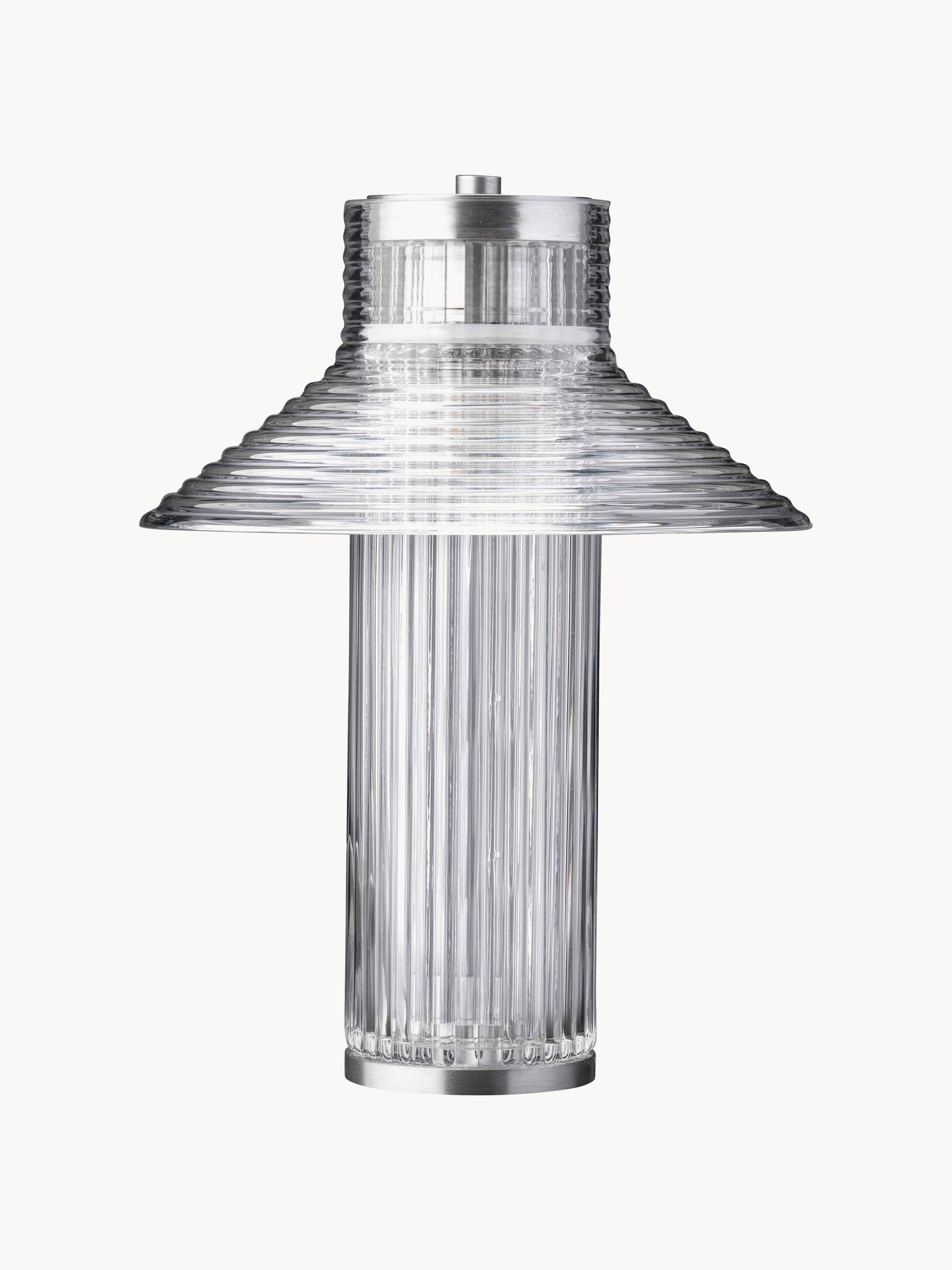 Lampe à poser Gauk, intensité ajustable - Argenté