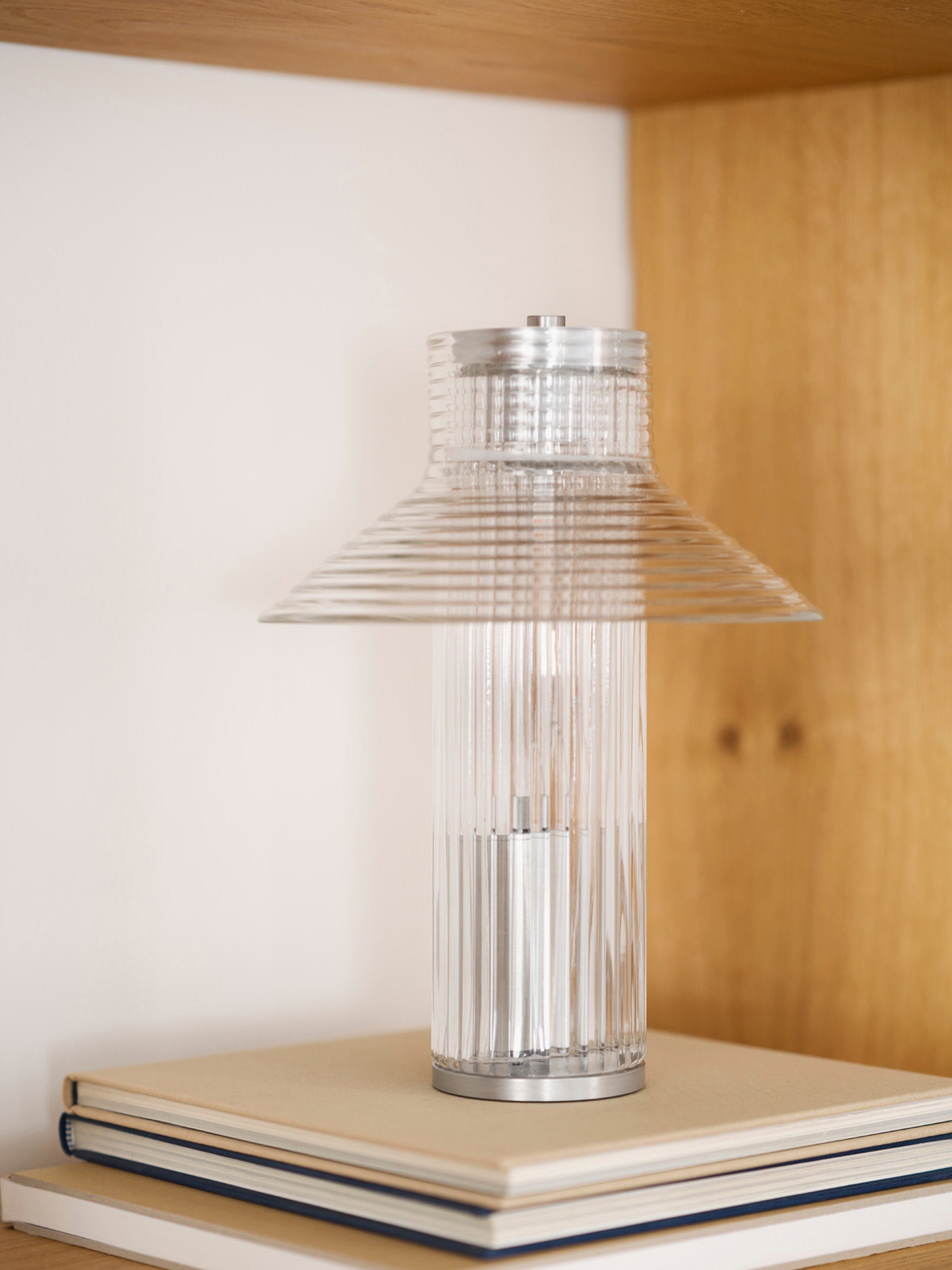 Lampe à poser Gauk, intensité ajustable - Argenté