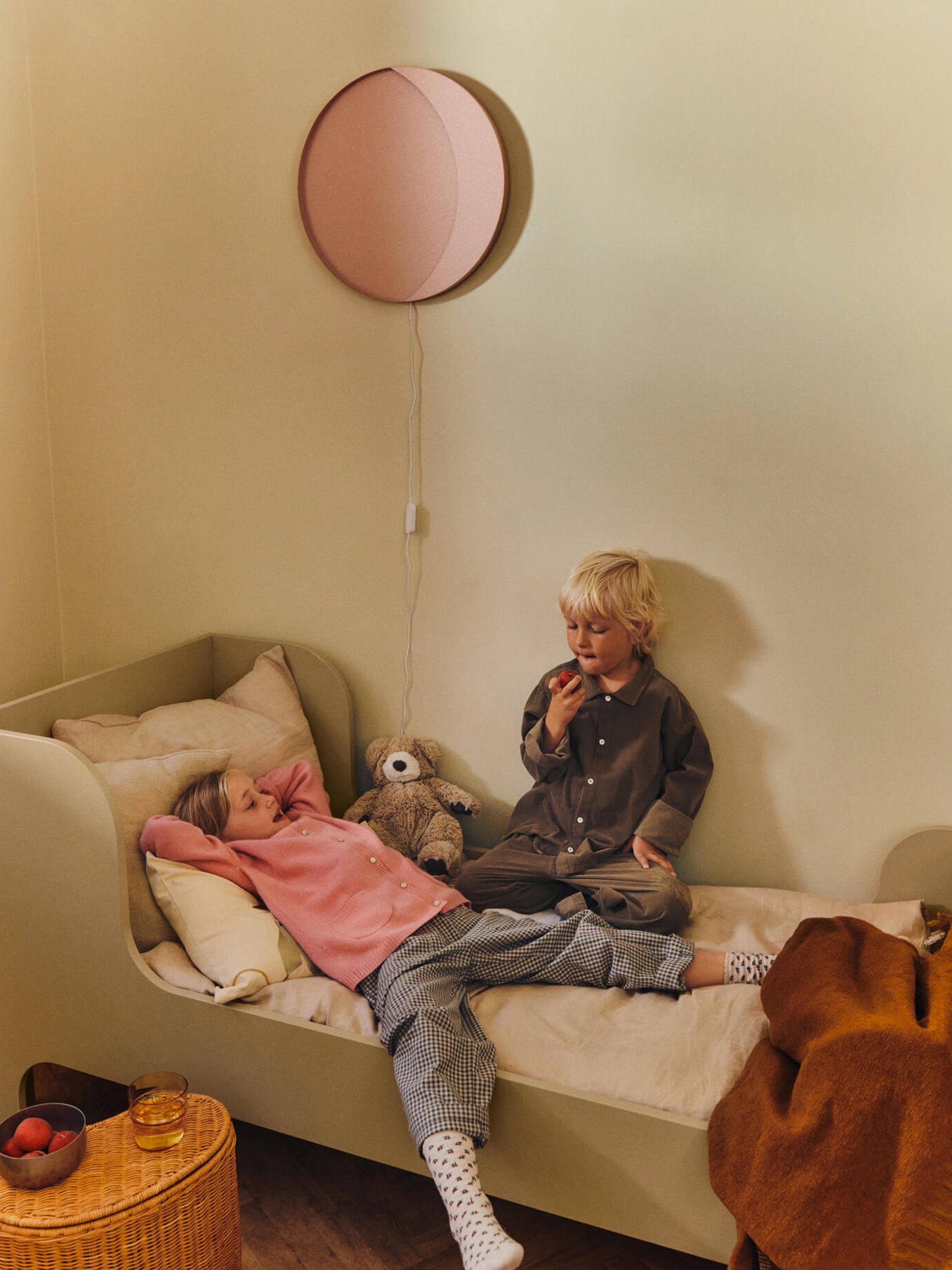 Applique murale LED à intensité variable Rye - Vieux rose