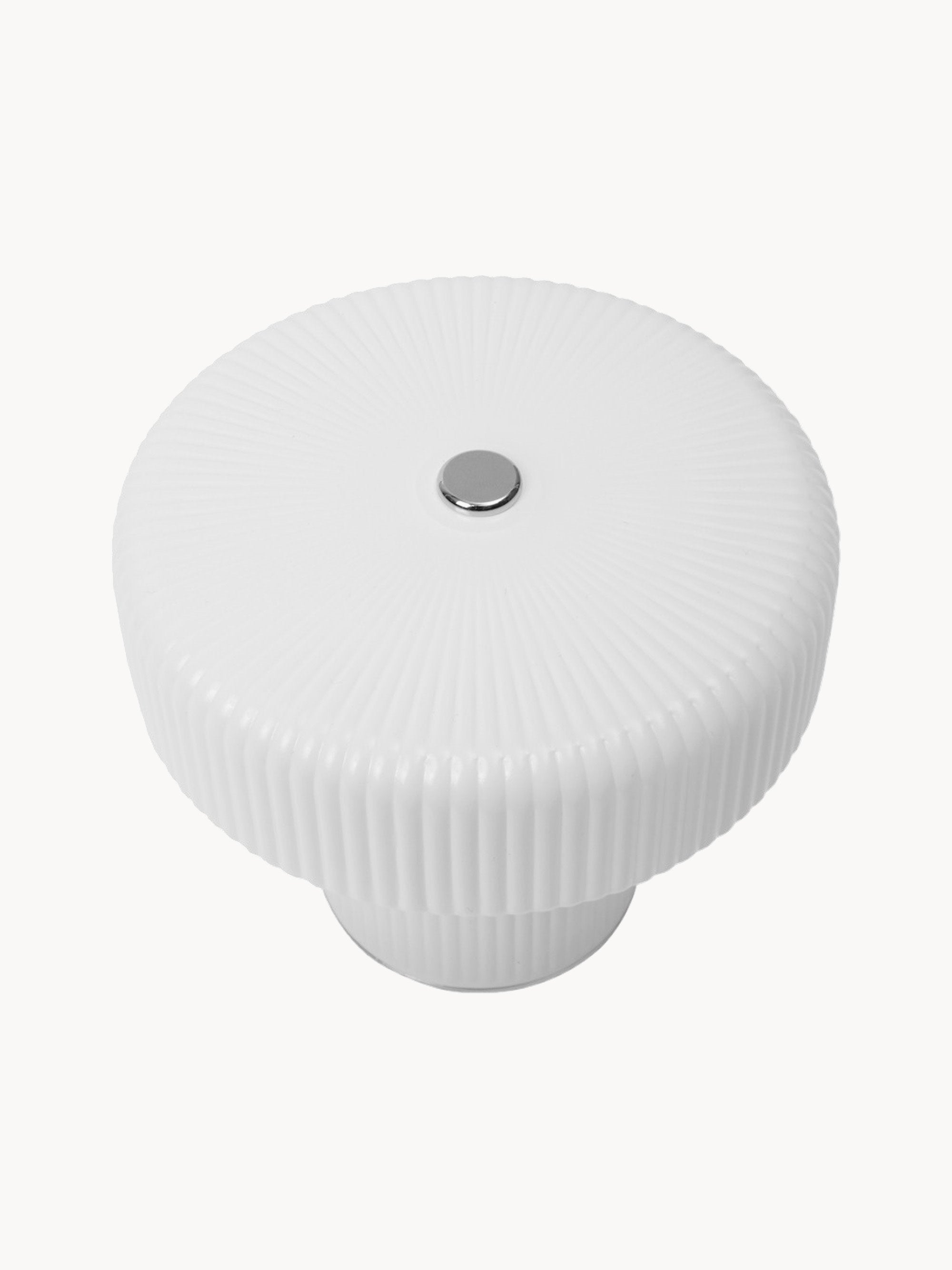 Lampe à poser LED soufflée bouche Jorund, intensité ajustable - Blanc