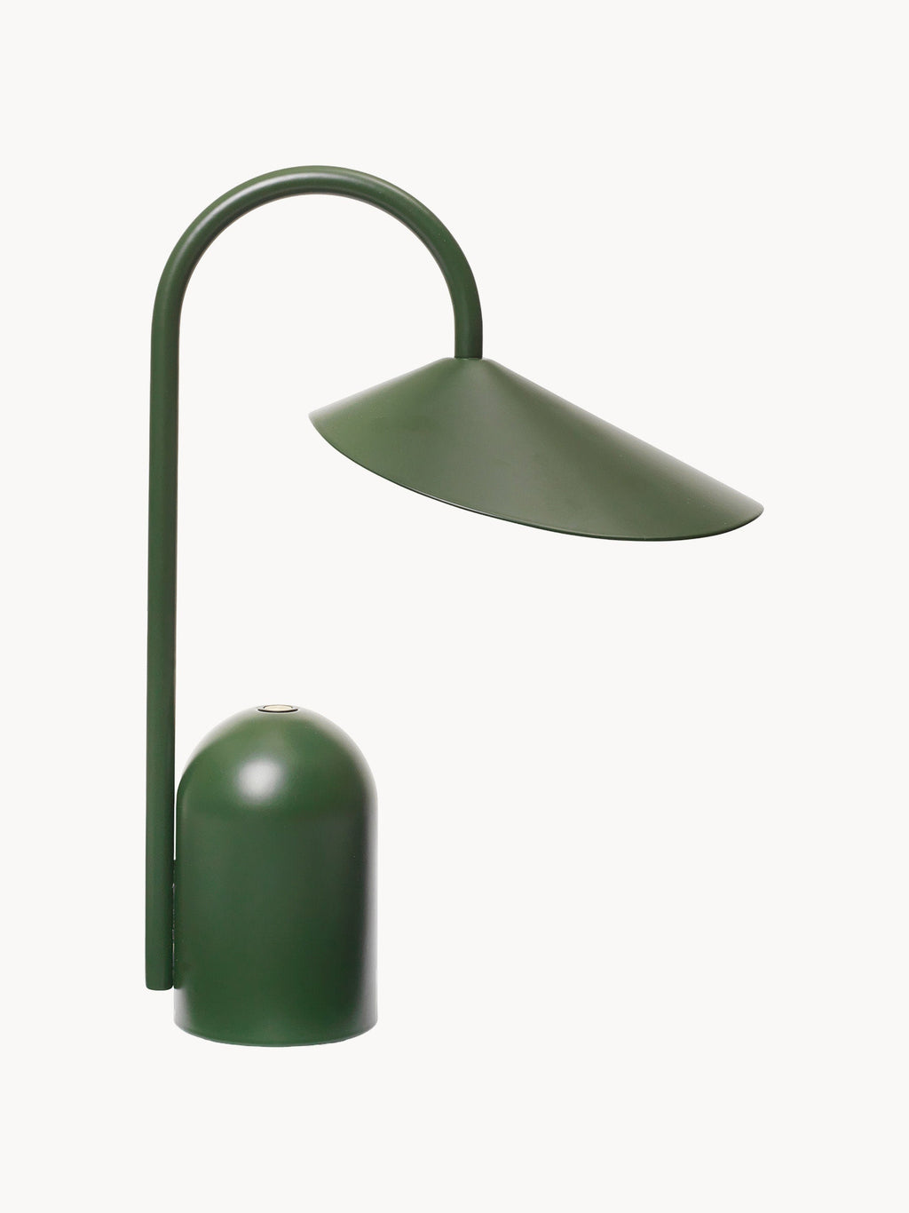 Petite lampe à poser LED mobile Ewan, intensité ajustable - Vert sauge