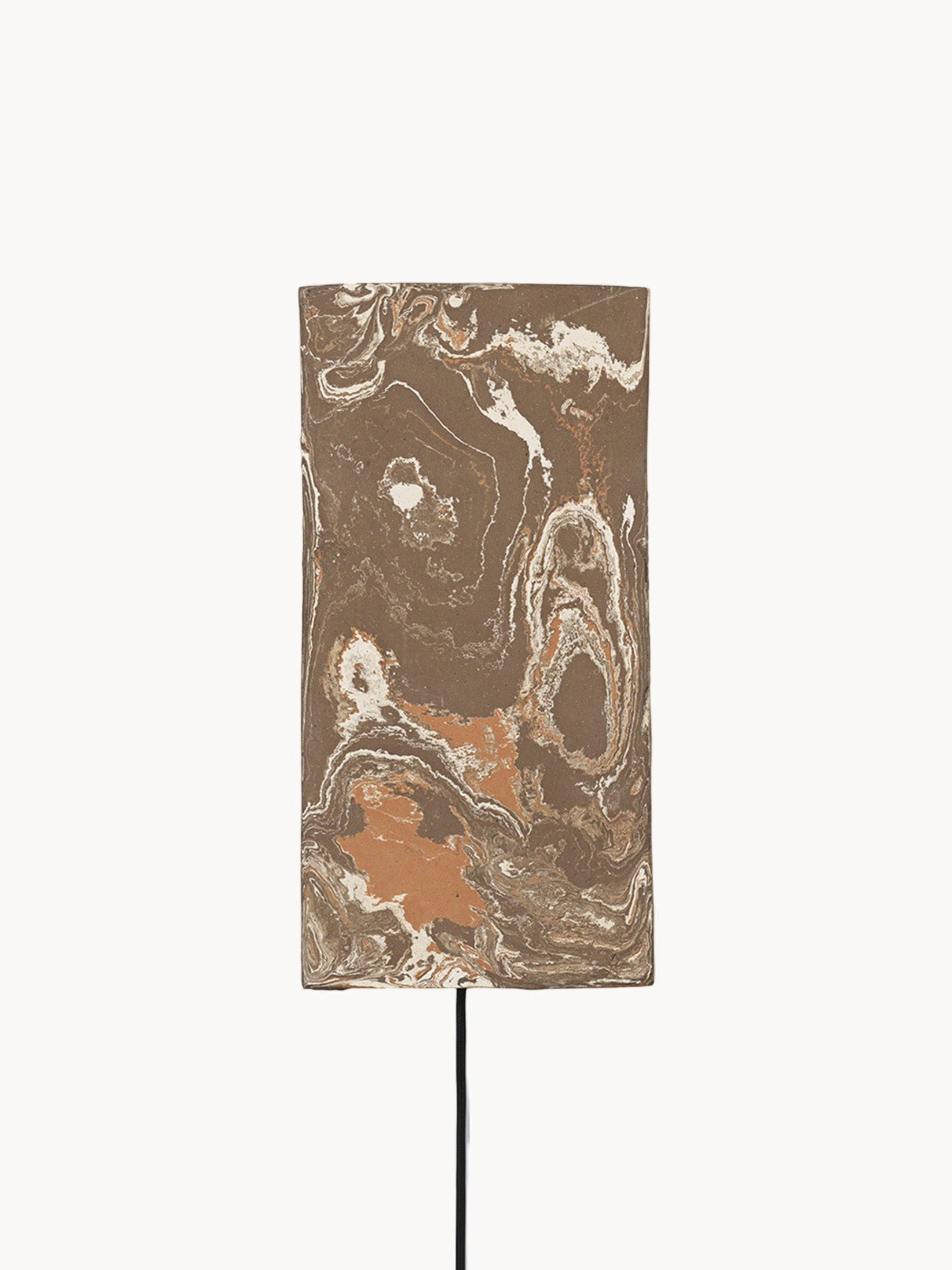 Applique murale Wreston - Tons bruns
