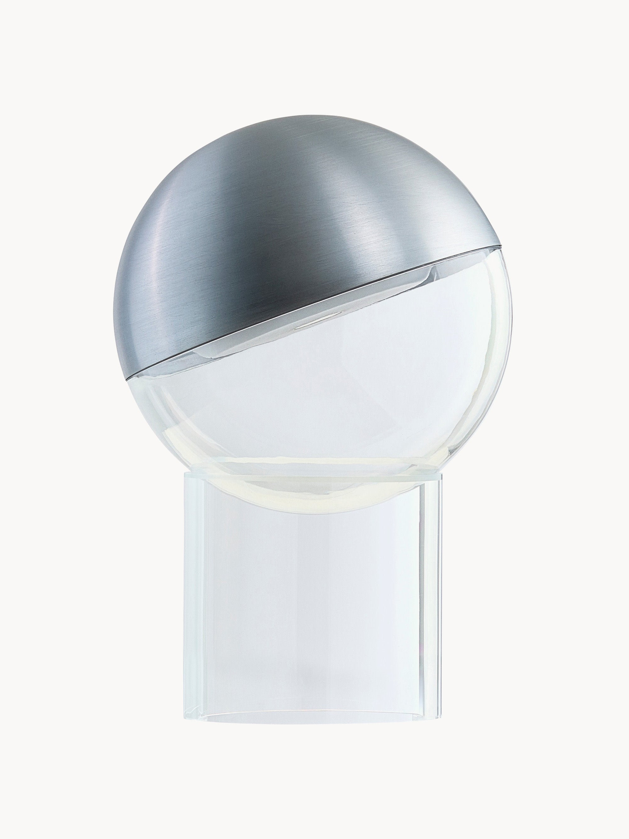 Lampe à poser LED portable Cato, intensité ajustable - Chrome
