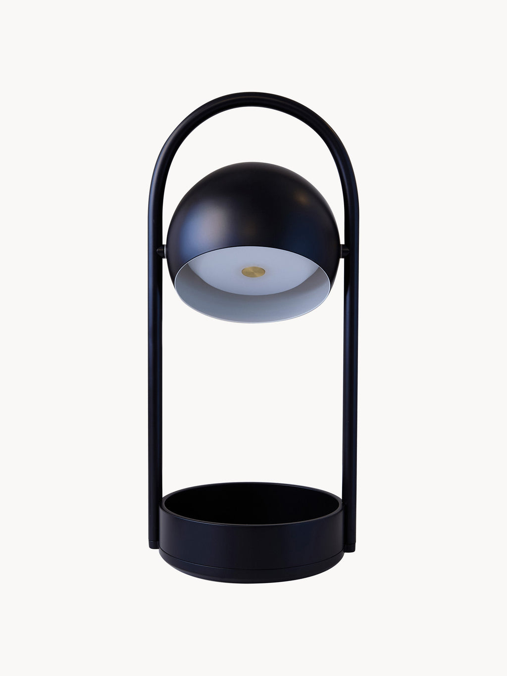 Lampe à poser LED portable Viljar, intensité ajustable - Noir
