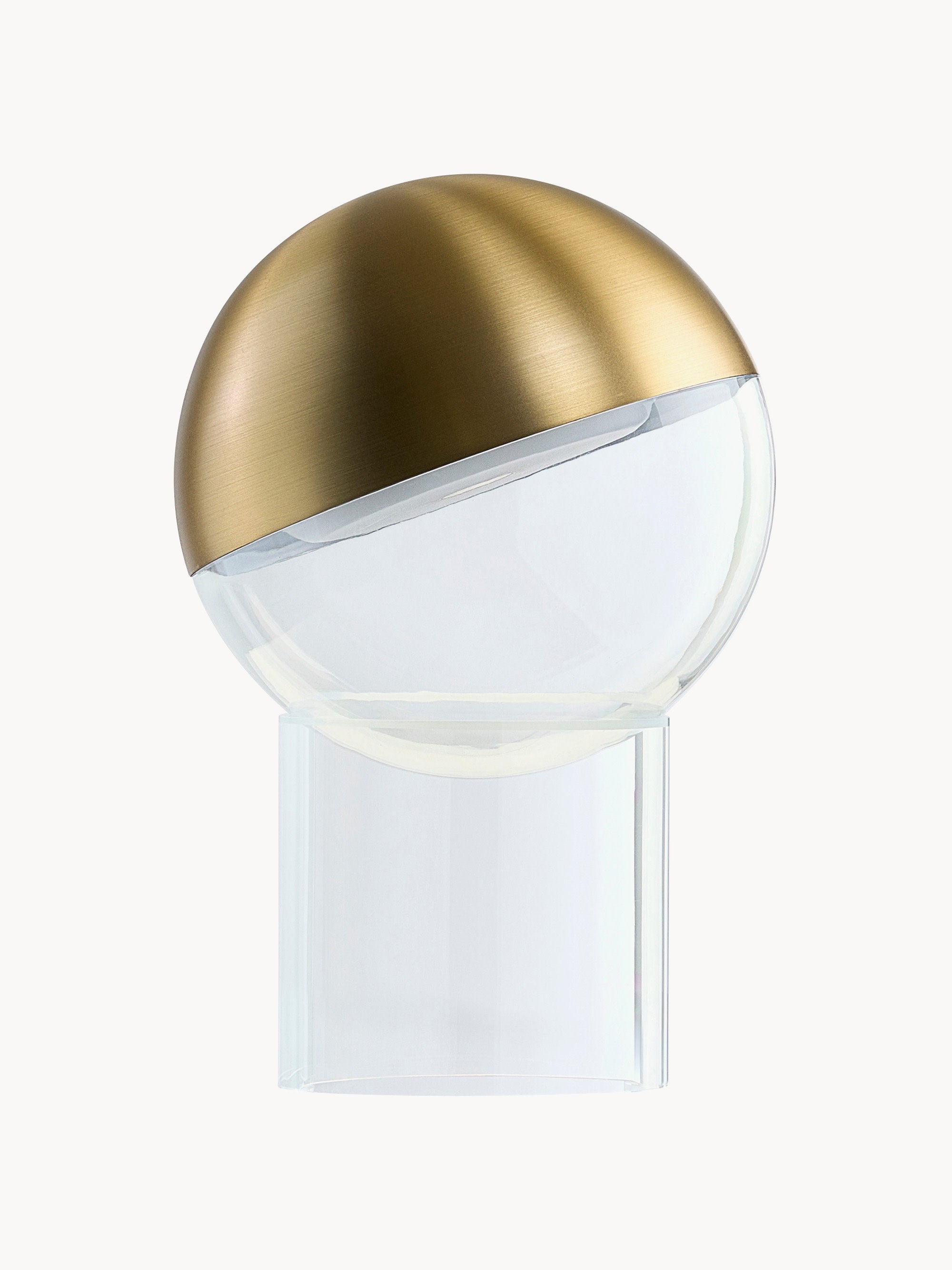 Lampe à poser LED portable Cato, intensité ajustable - Laiton