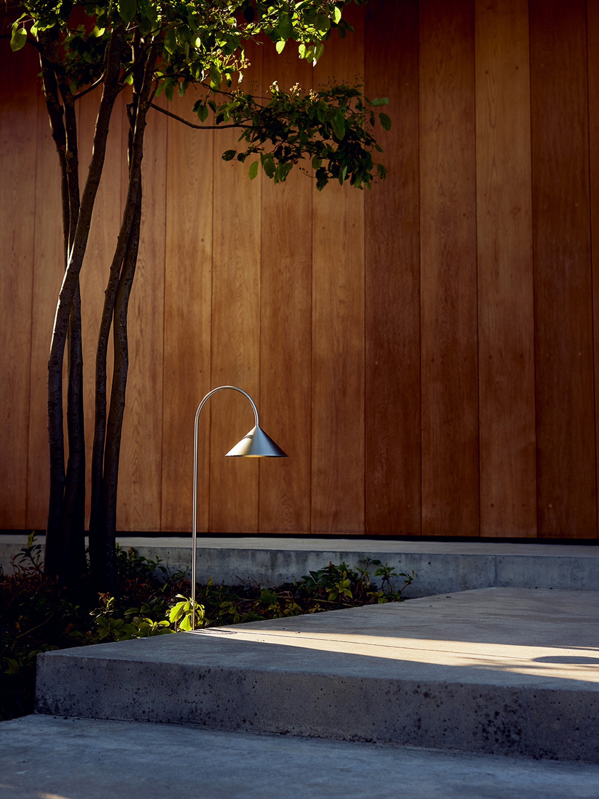 Lampe à piquer LED à intensité variable Pentti - Argenté