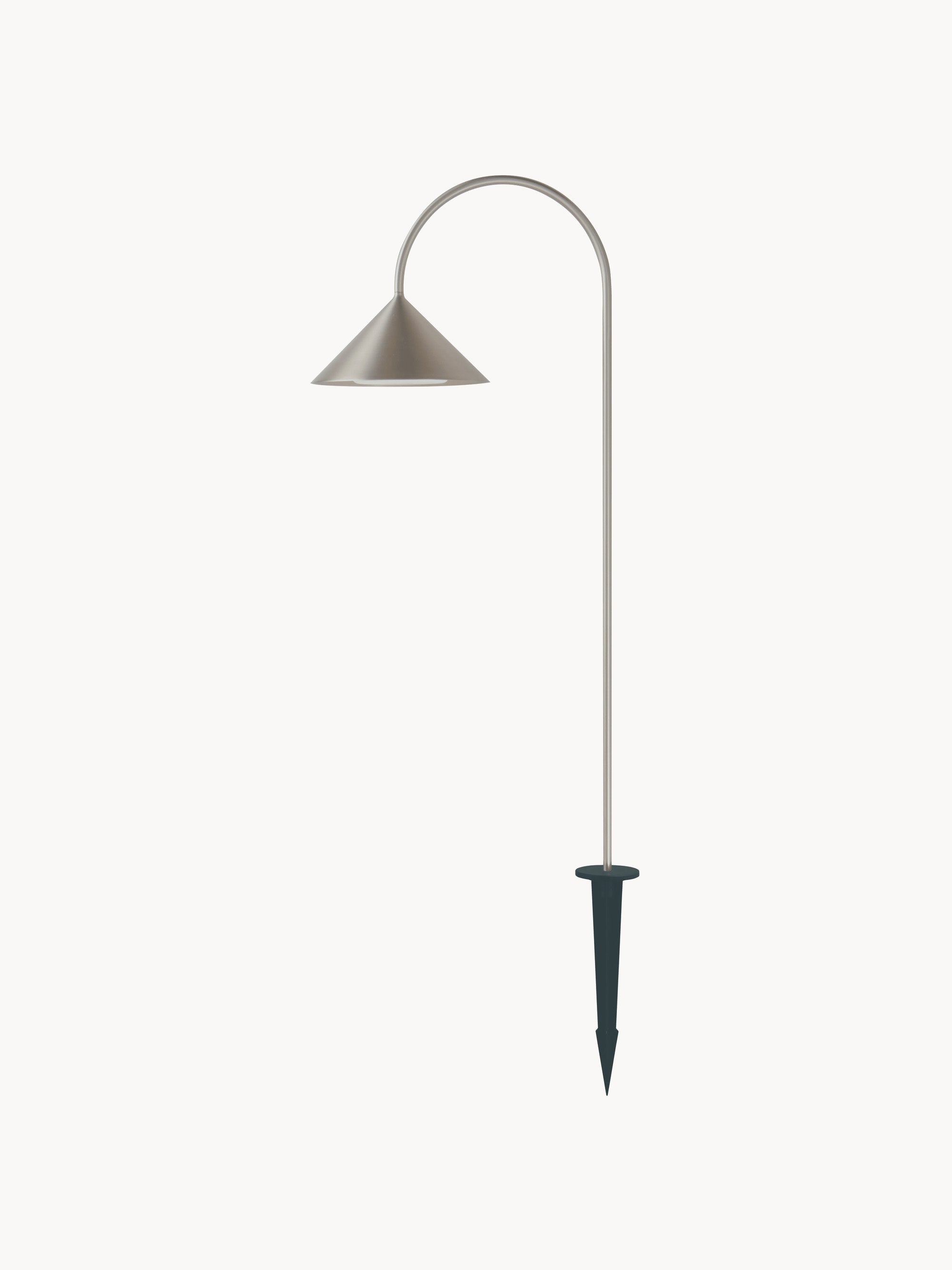 Lampe à piquer LED à intensité variable Pentti - Argenté