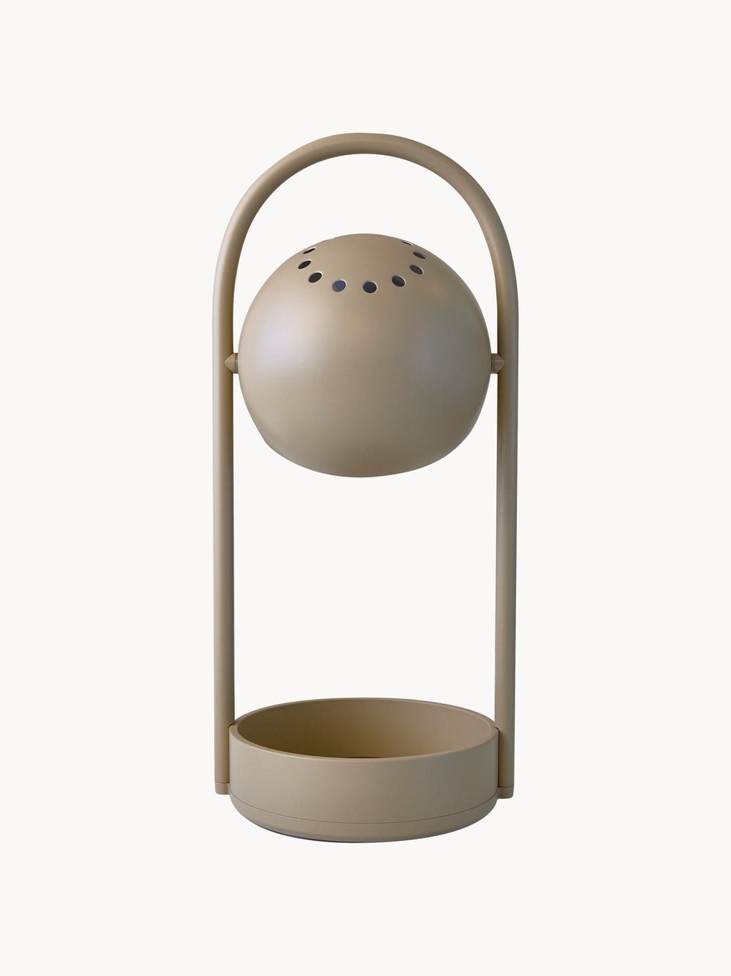 Lampe à poser LED portable Viljar, intensité ajustable - Beige