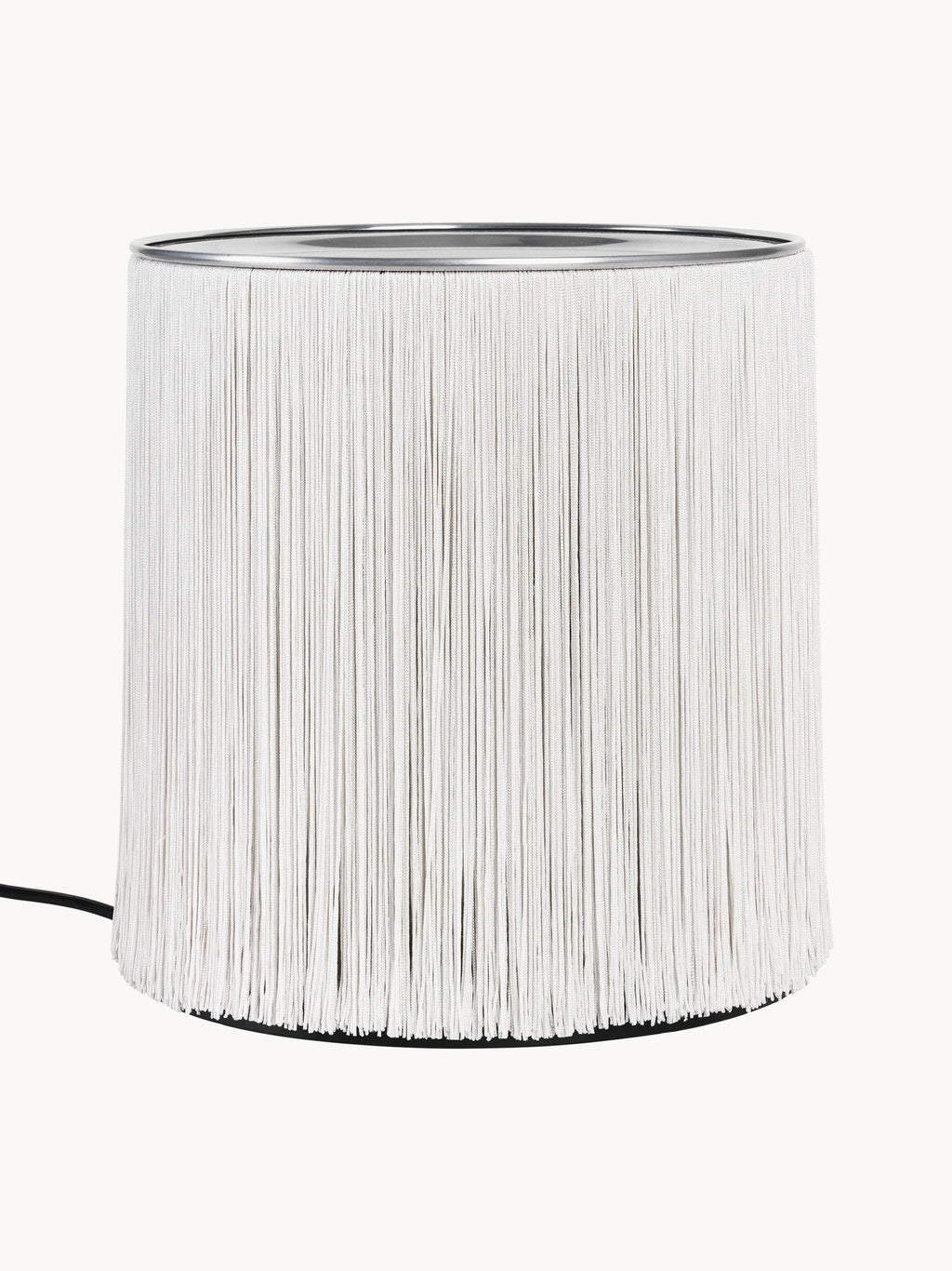 Lampe à poser Brampton - Blanc cassé, argenté