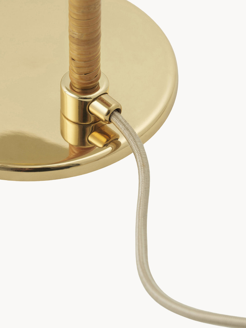 Lampe à poser Brady - Doré, brun clair