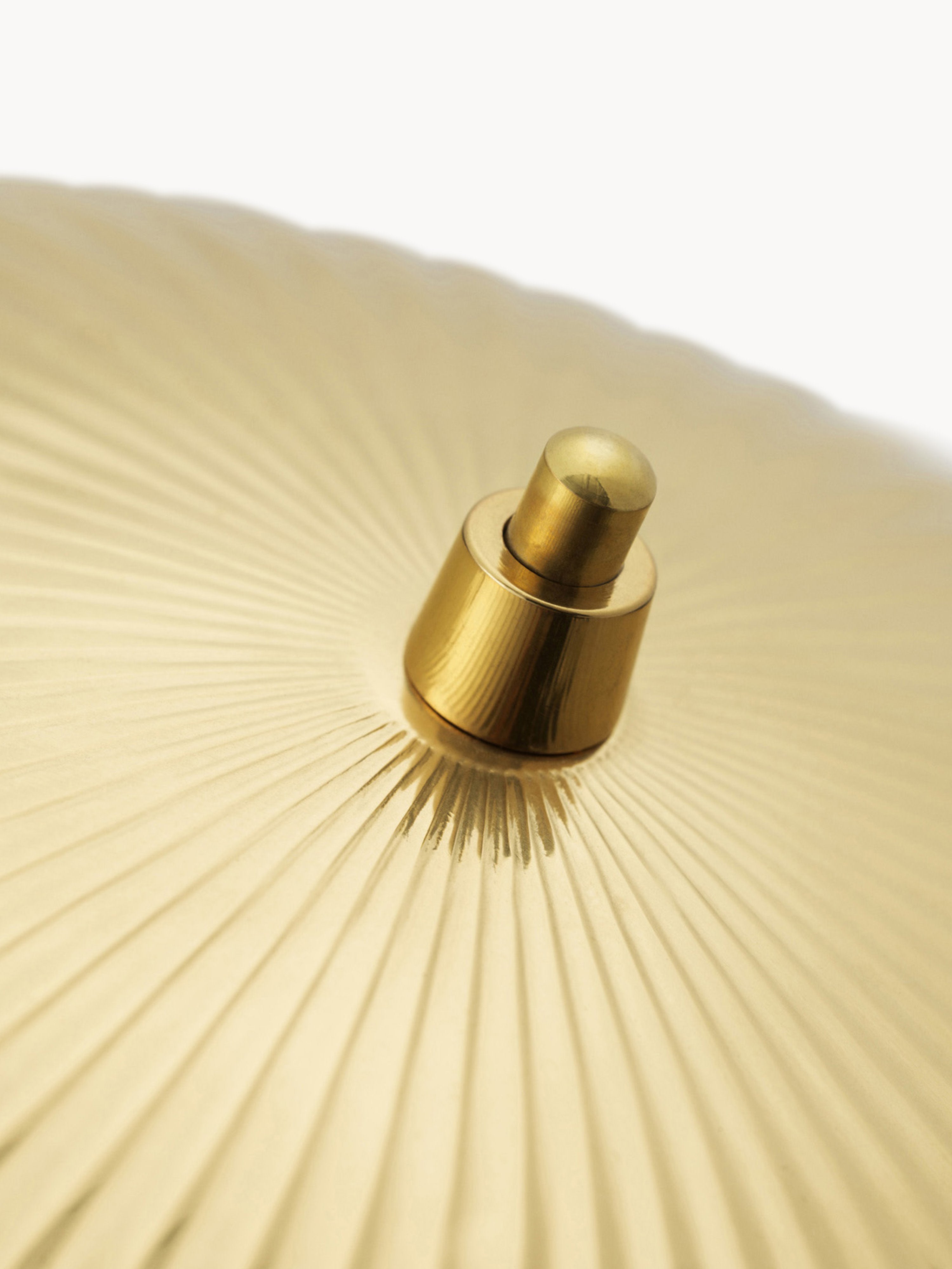 Lampe à poser Brady - Doré, brun clair