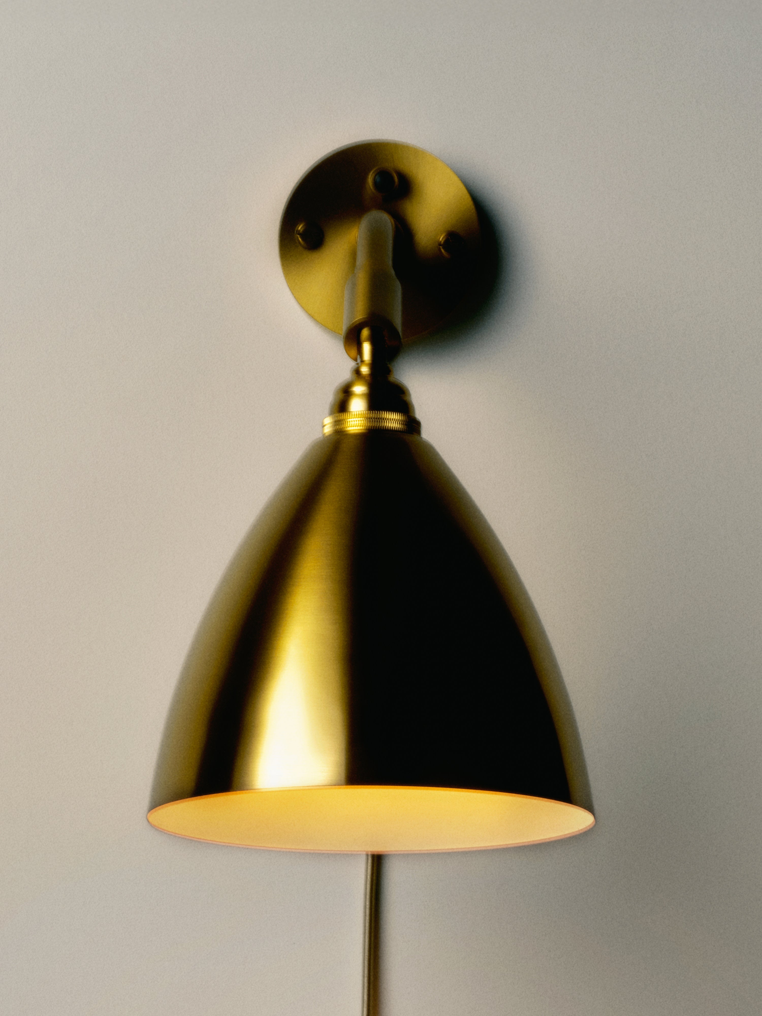 Applique murale à brancher Lewin - Doré