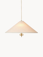 Suspension Boss - Blanc cassé, laiton