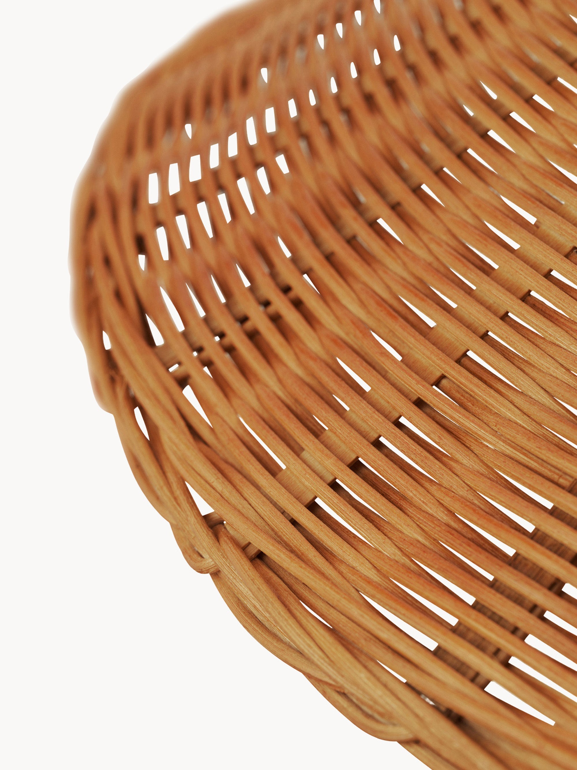 Lampadaire Eben - Brun clair, brun, laiton