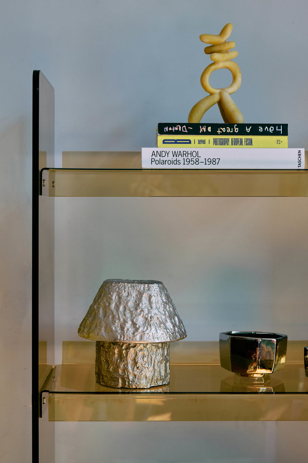 Petite lampe à poser Bogart - Argenté