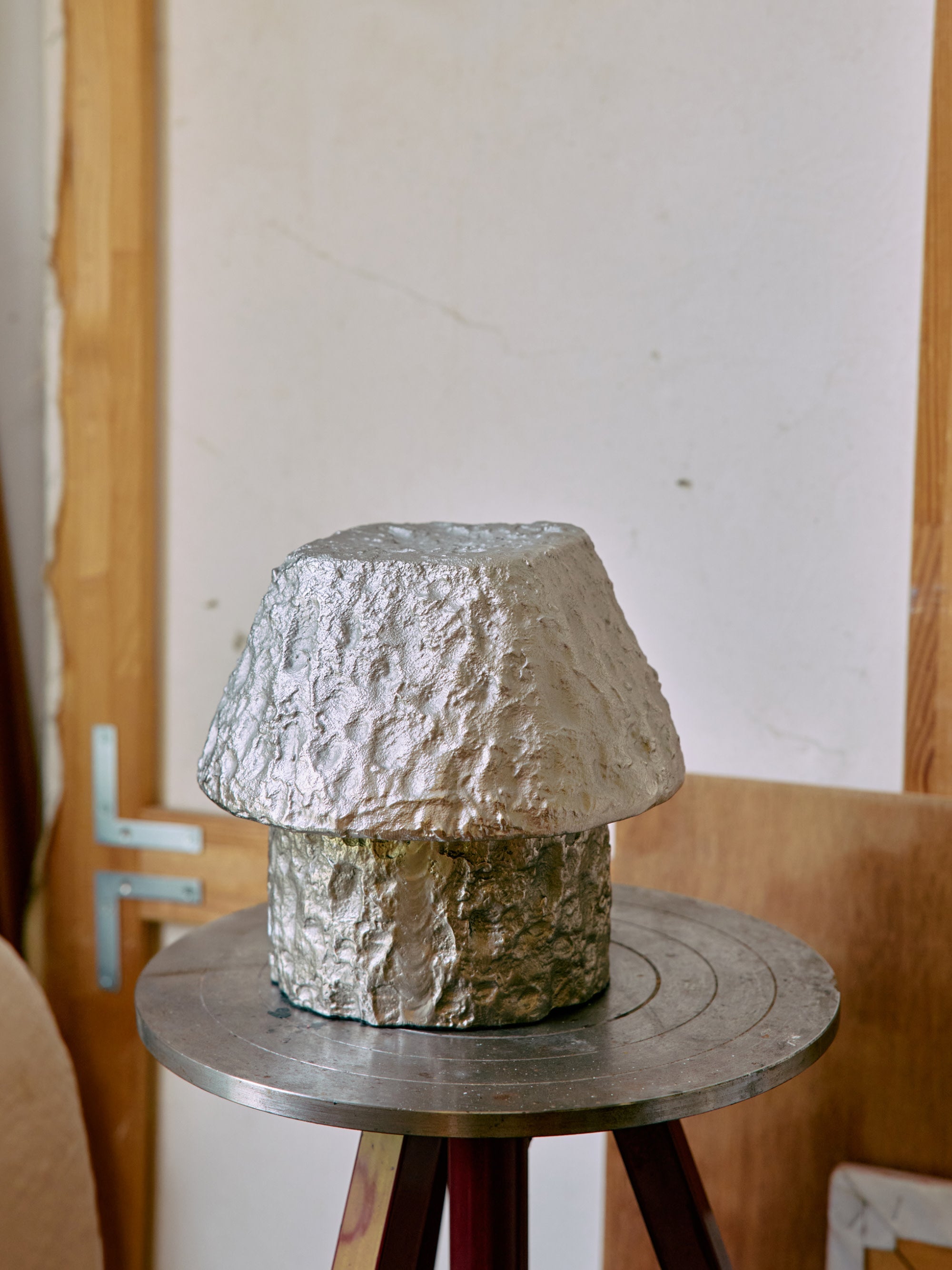 Petite lampe à poser Bogart - Argenté