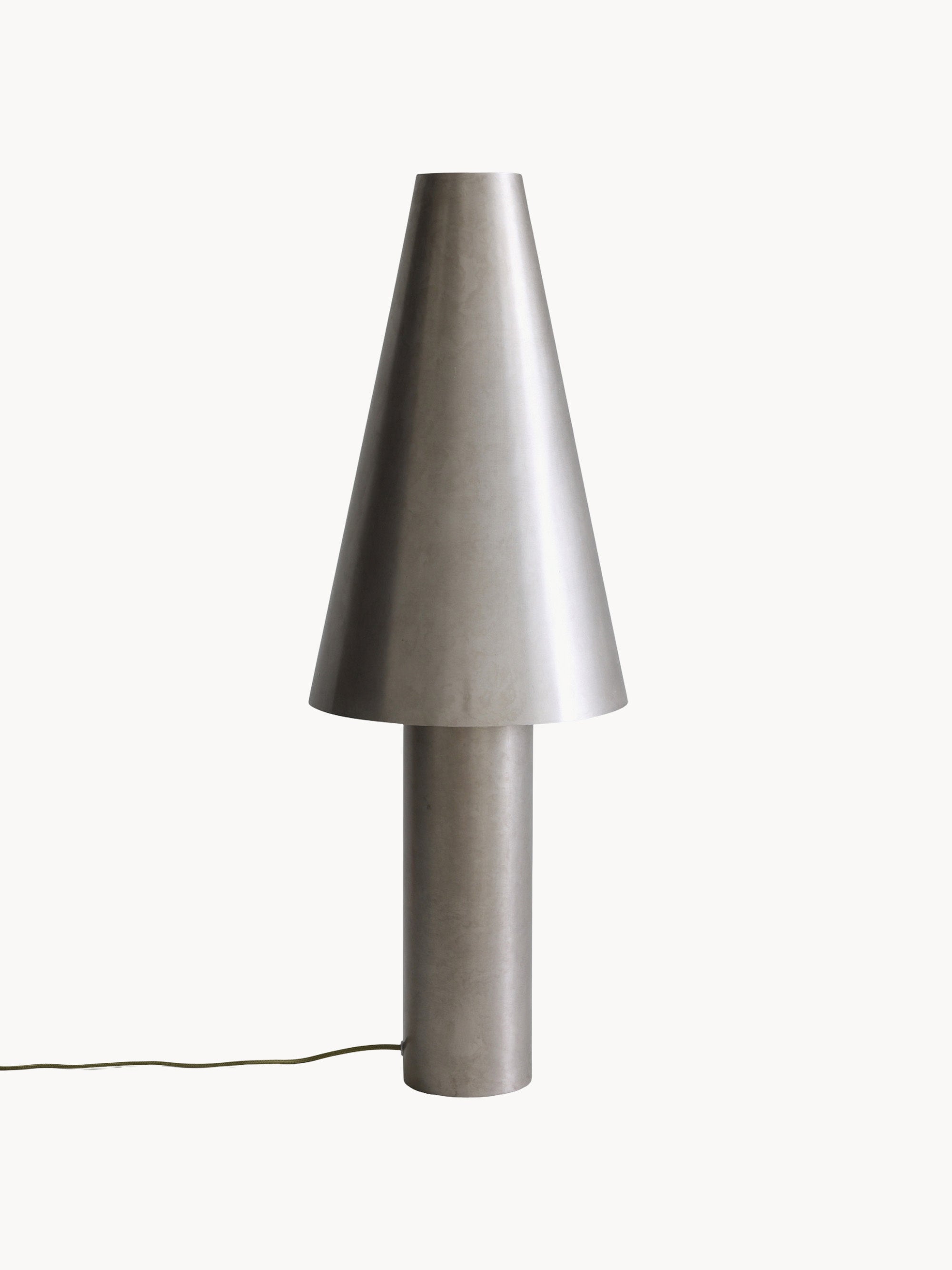 Grande lampe à poser Leidolf - Argenté