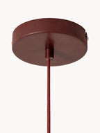 Petite suspension Emma Gurner x Darin - Lie de vin, rouge rouille