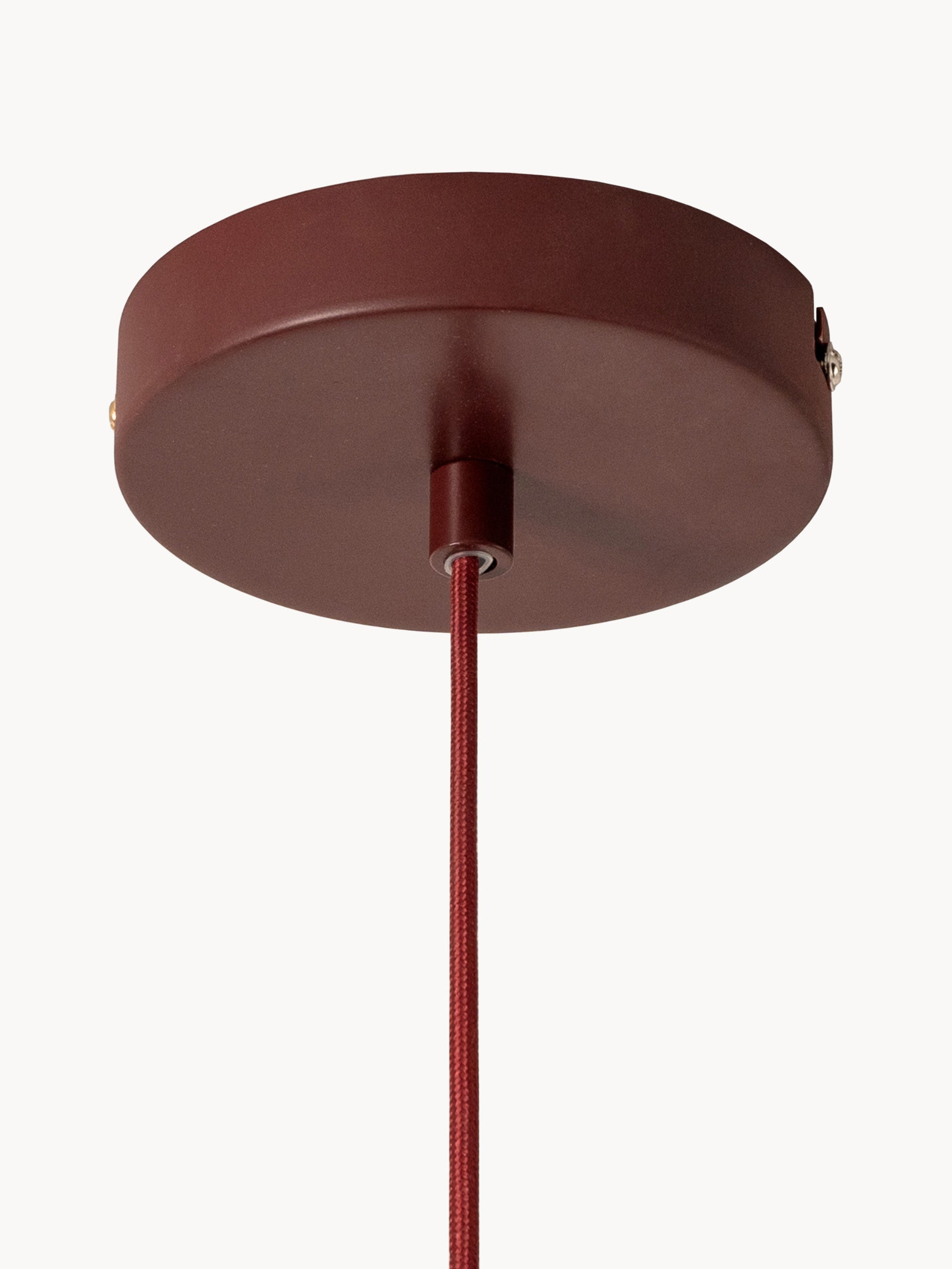 Petite suspension Emma Gurner x Darin - Lie de vin, rouge rouille