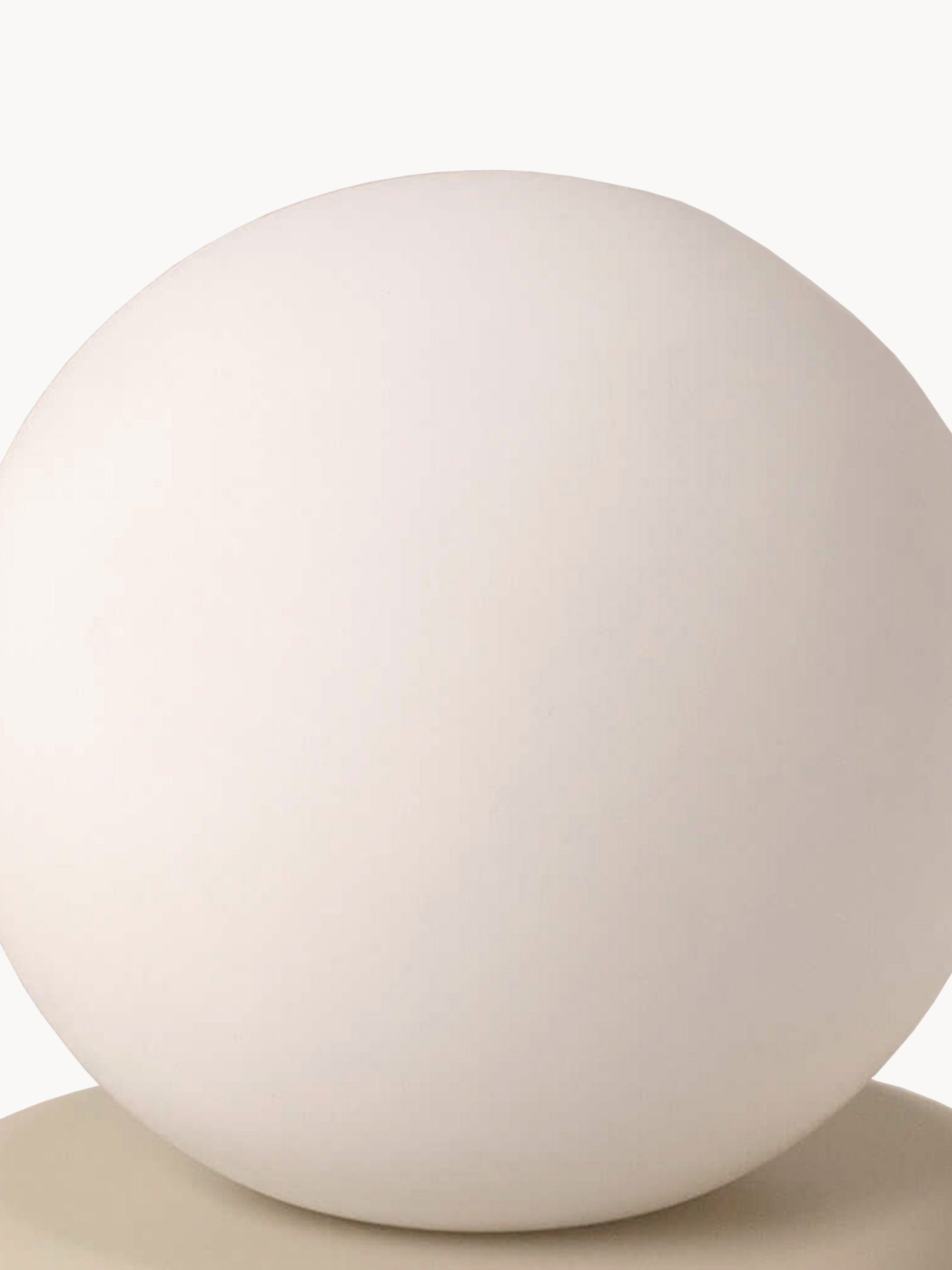 Petite lampe à poser LED portable avec connexion Steren - Beige clair