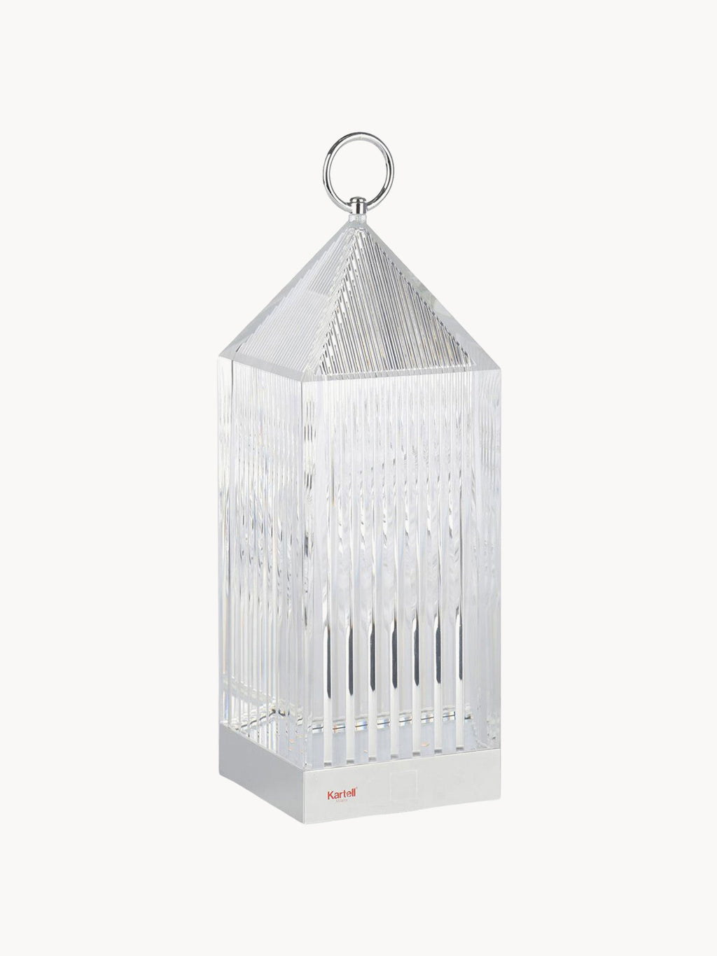Lampe à poser LED mobile, intensité ajustable - Transparent