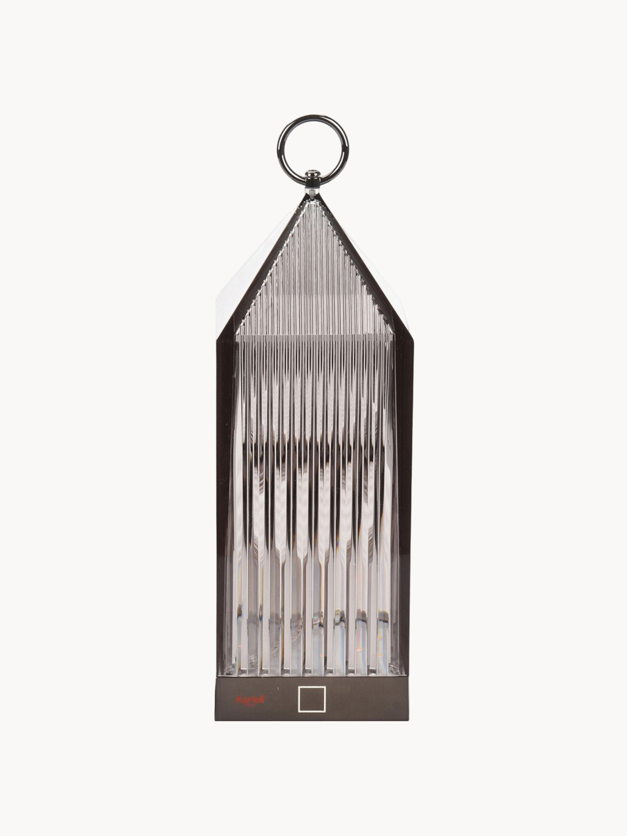 Lampe à poser LED mobile, intensité ajustable - Gris foncé