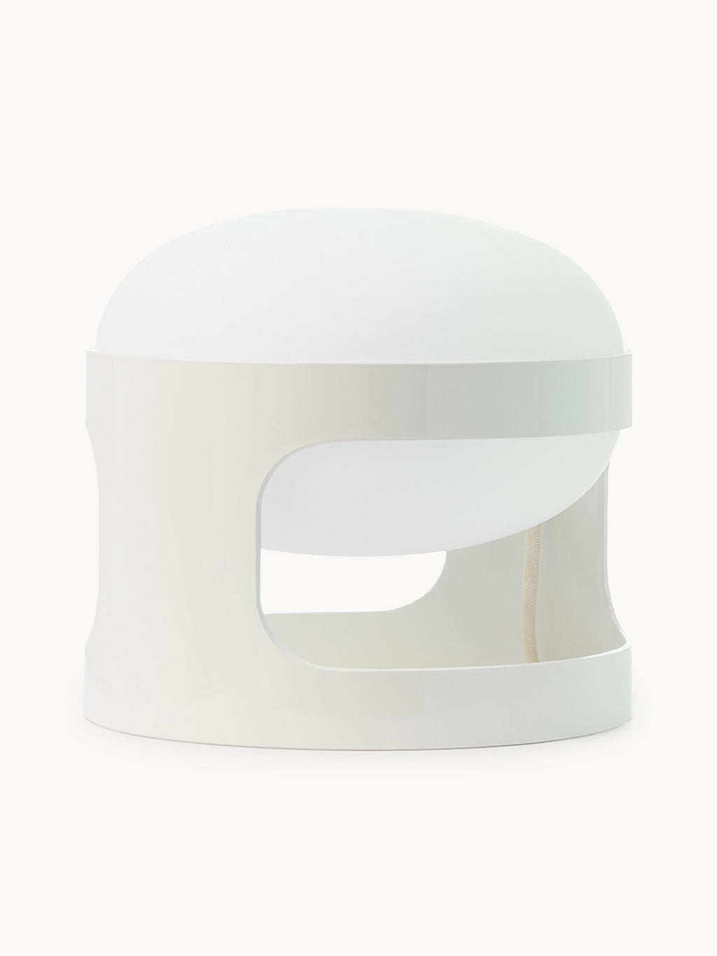 Petite lampe à poser Gunder - Blanc cassé, blanc