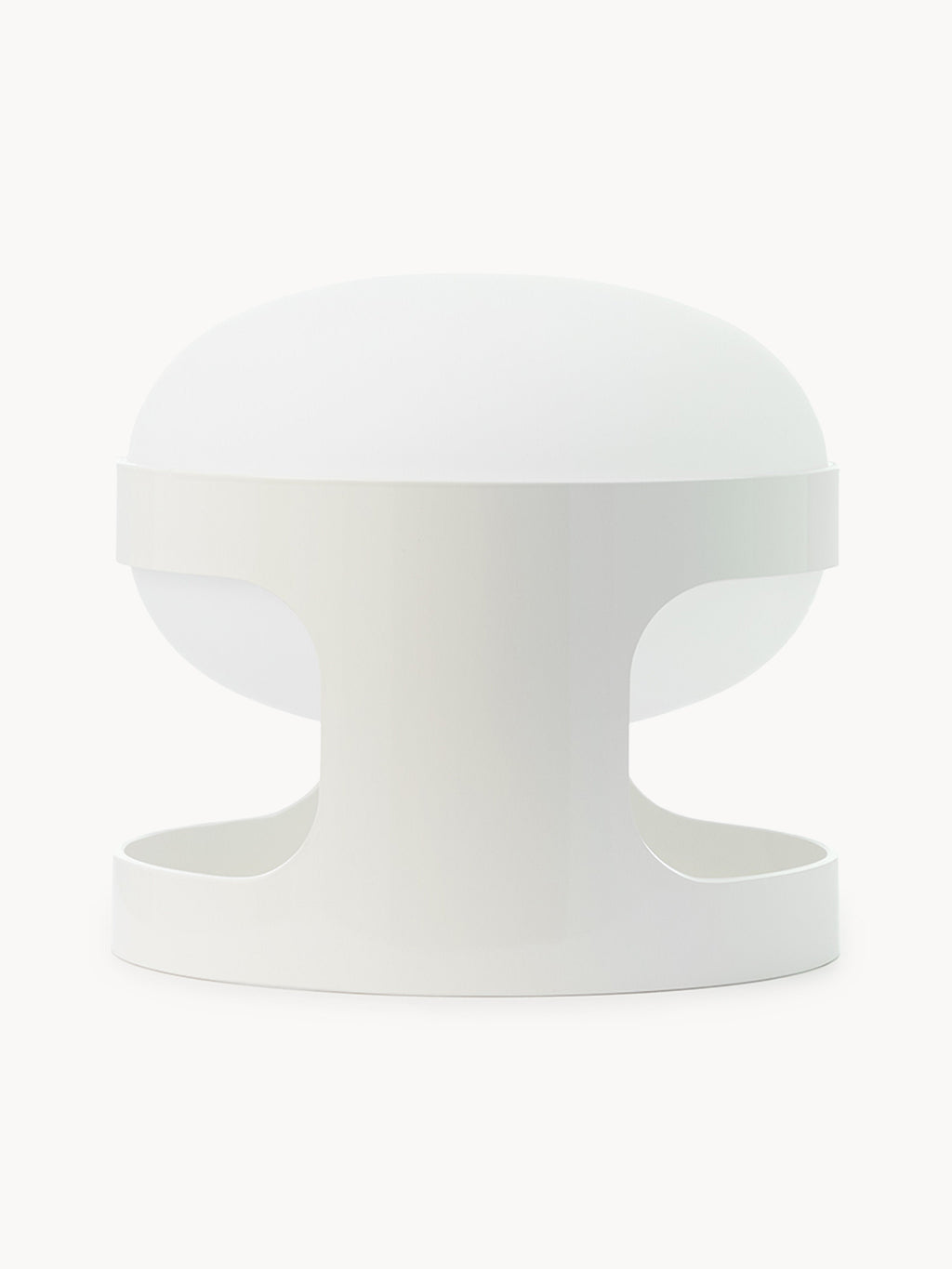 Petite lampe à poser Gunder - Blanc cassé, blanc