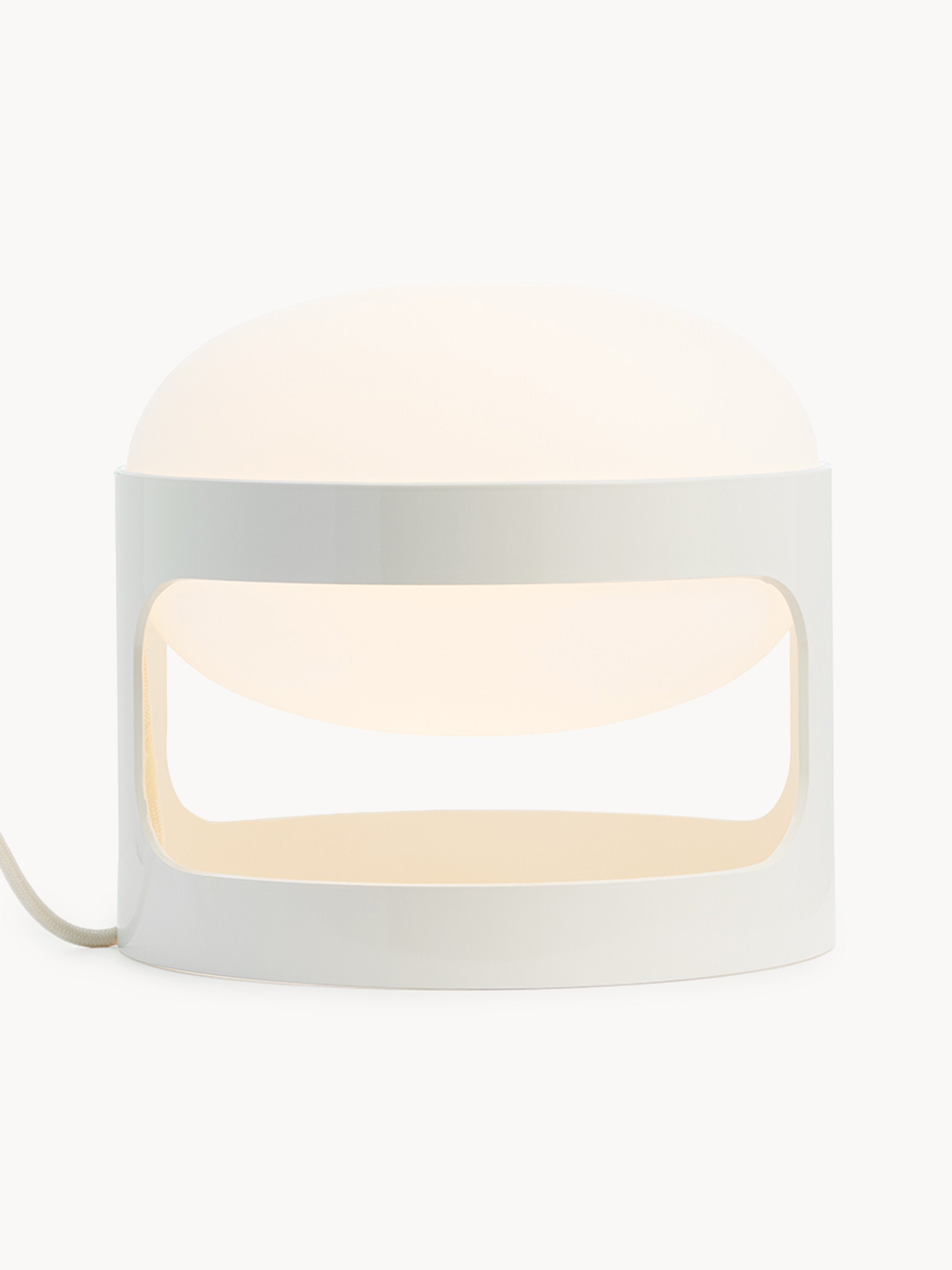 Petite lampe à poser Gunder - Blanc cassé, blanc