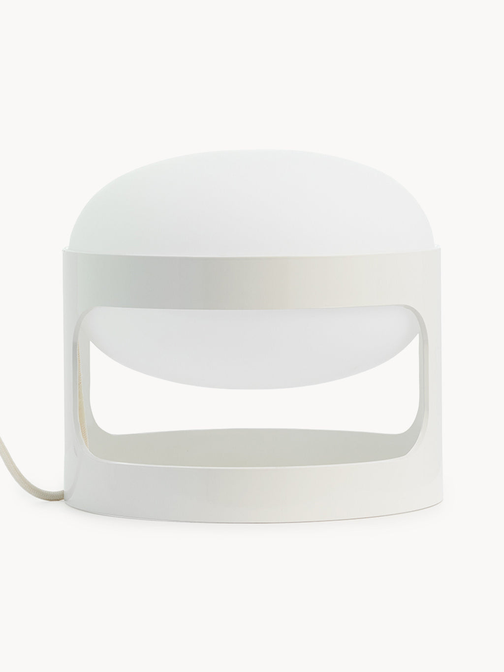 Petite lampe à poser Gunder - Blanc cassé, blanc