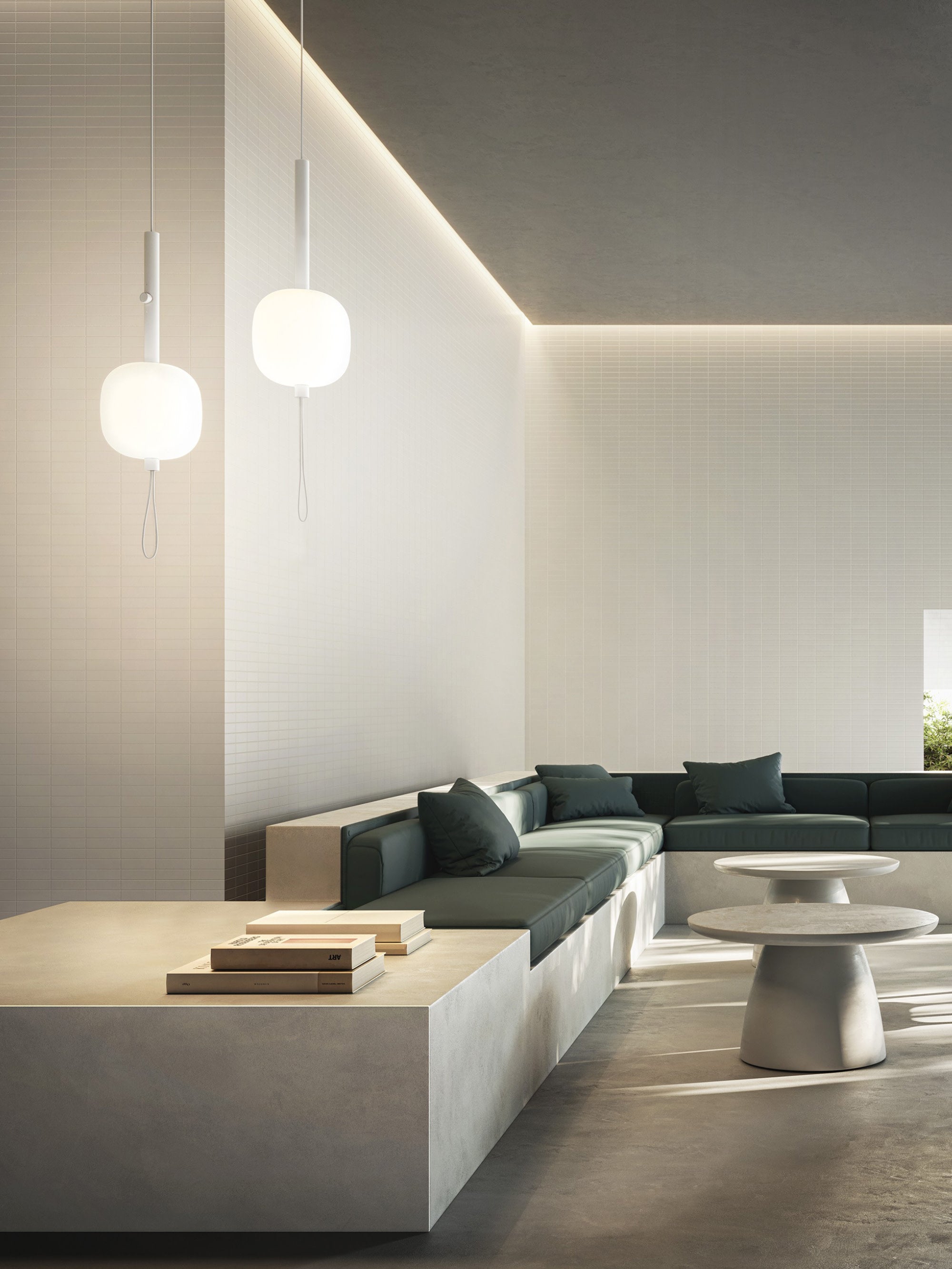 Suspension Ottar - Blanc