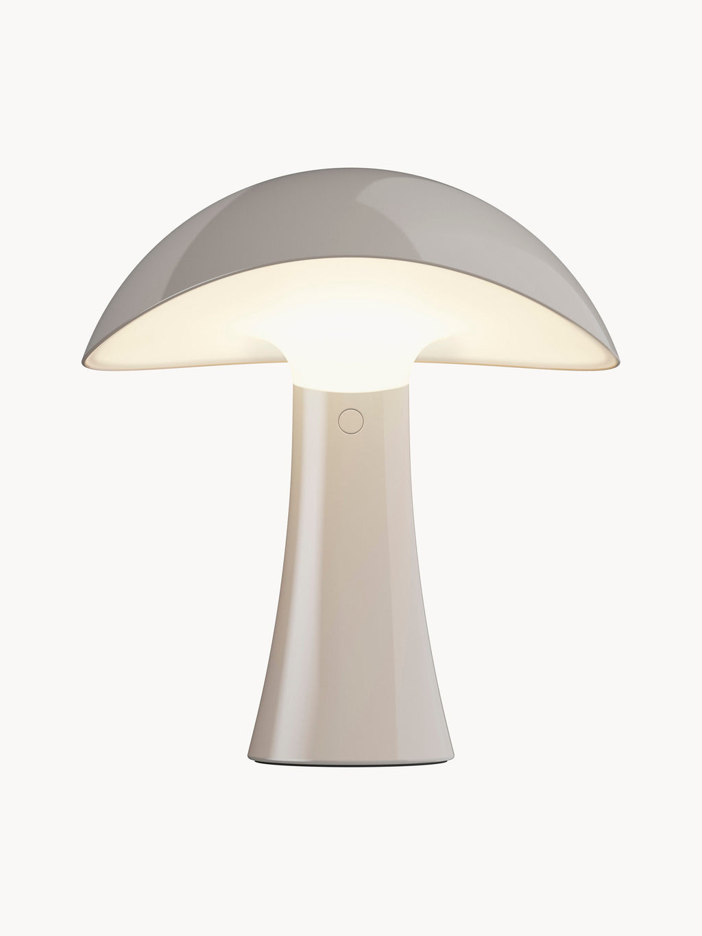Petite lampe à poser LED portable Pax, intensité ajustable - Gris clair, blanc