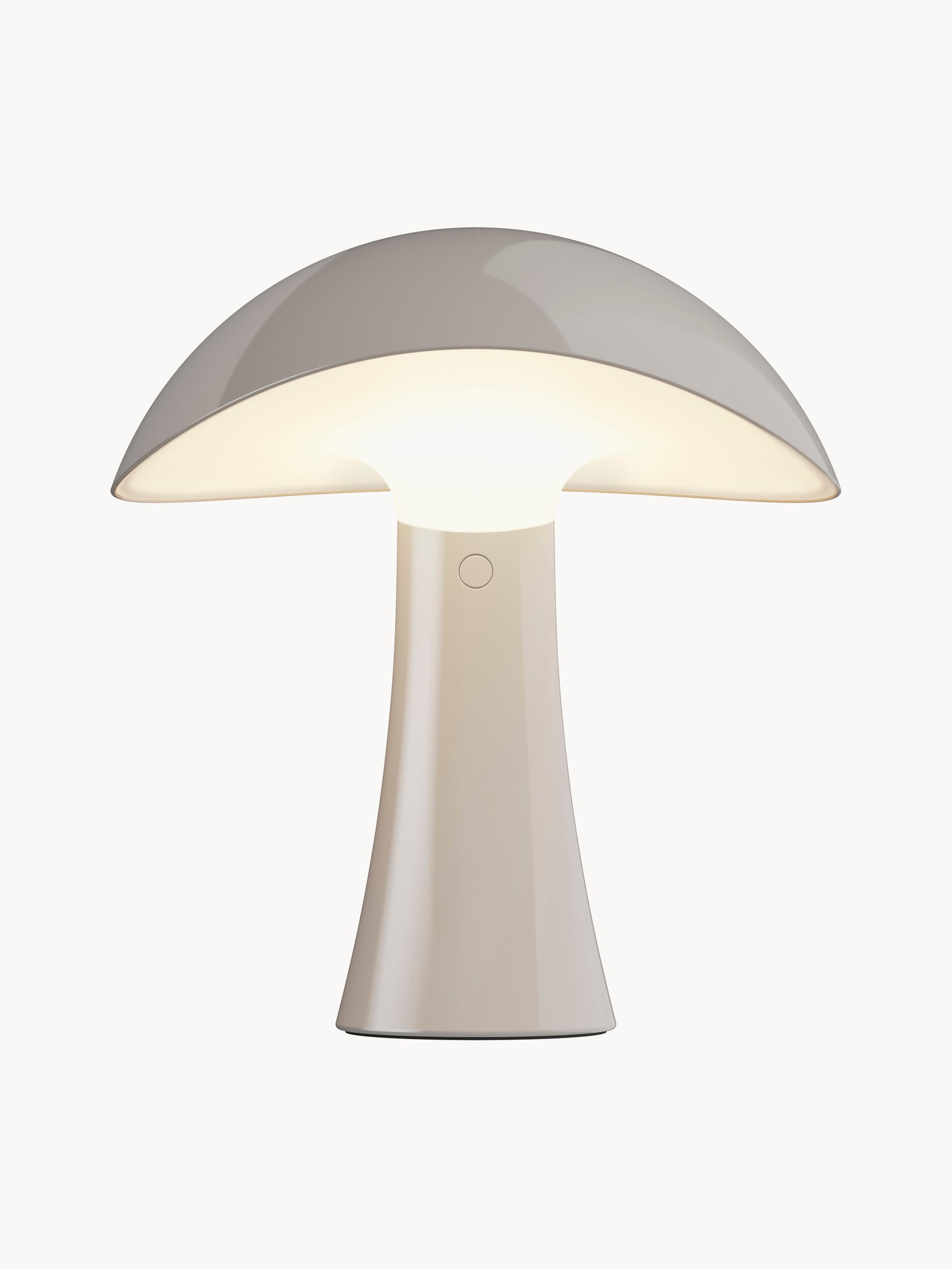 Petite lampe à poser LED portable Pax, intensité ajustable - Gris clair, blanc