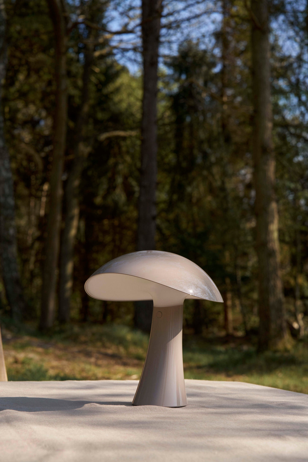 Petite lampe à poser LED portable Pax, intensité ajustable - Gris clair, blanc