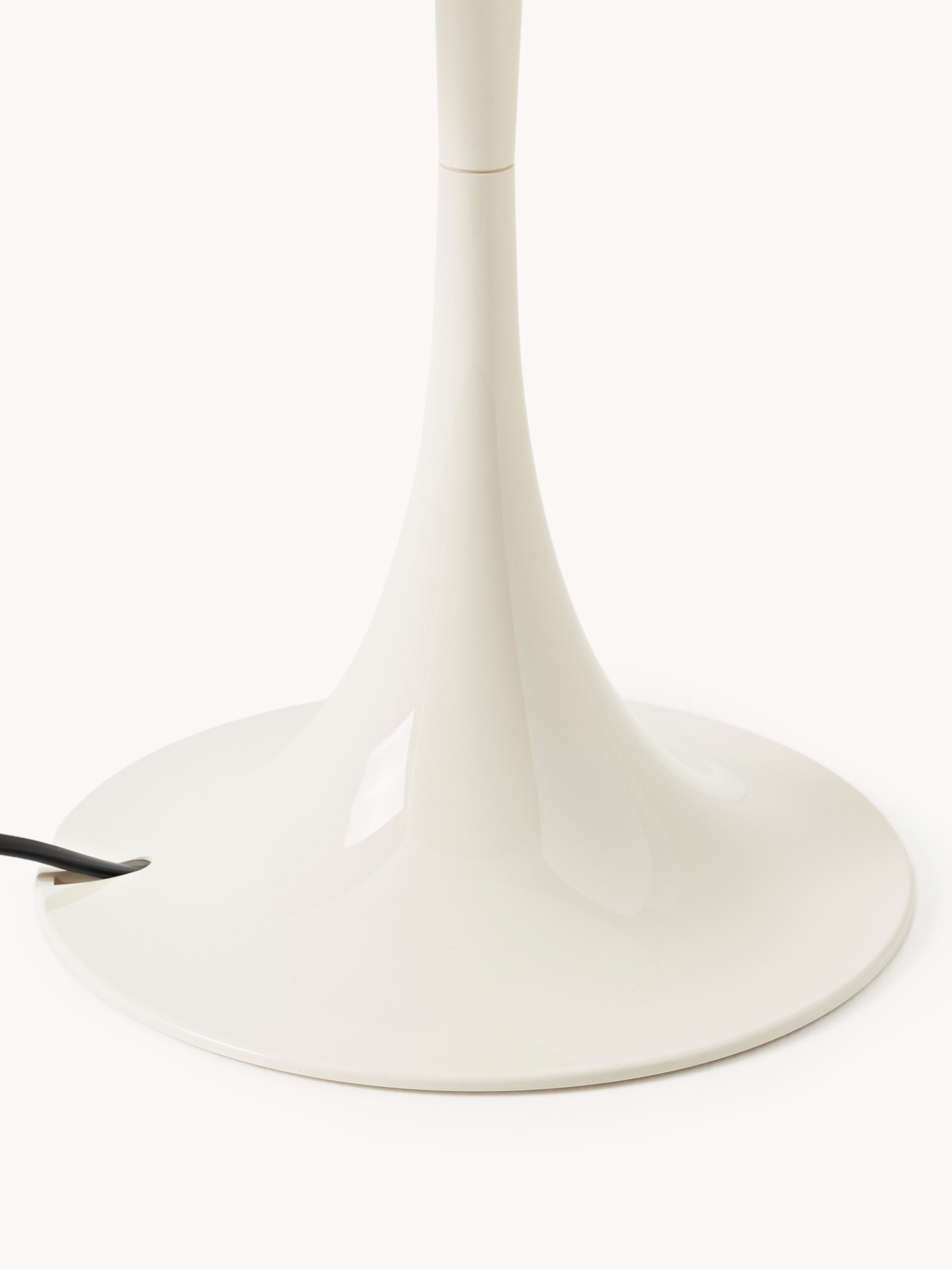 Lampe à poser Aslak, design Verner Panton - Verre acrylique beige clair