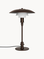 Petite lampe à poser PH 3/2 - Blanc, laiton