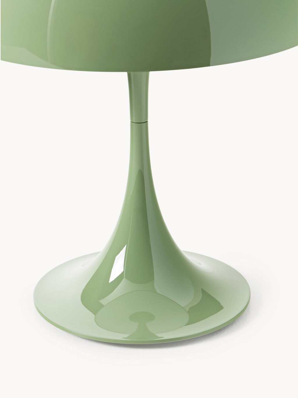 Lampe à poser LED portable à intensité variable Kasper, design Verner Panton - Vert clair
